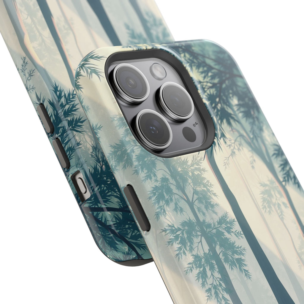 iPhone Mint And Blush Cypress Swamp Slim Everyday Designer Case · iPhone Case
