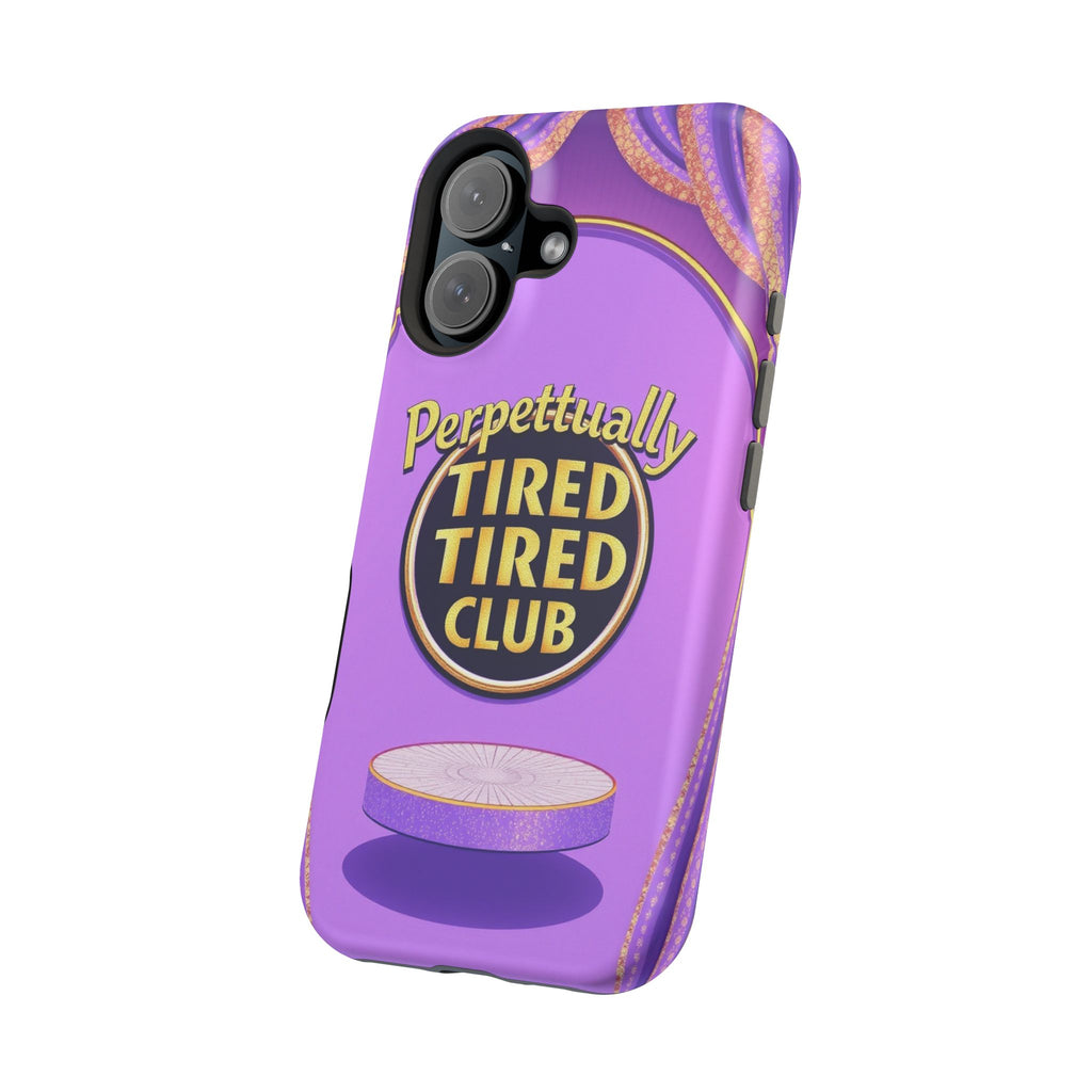 iPhone Perpetually Tired Club Bold Art Slim Everyday Designer Case · iPhone Case