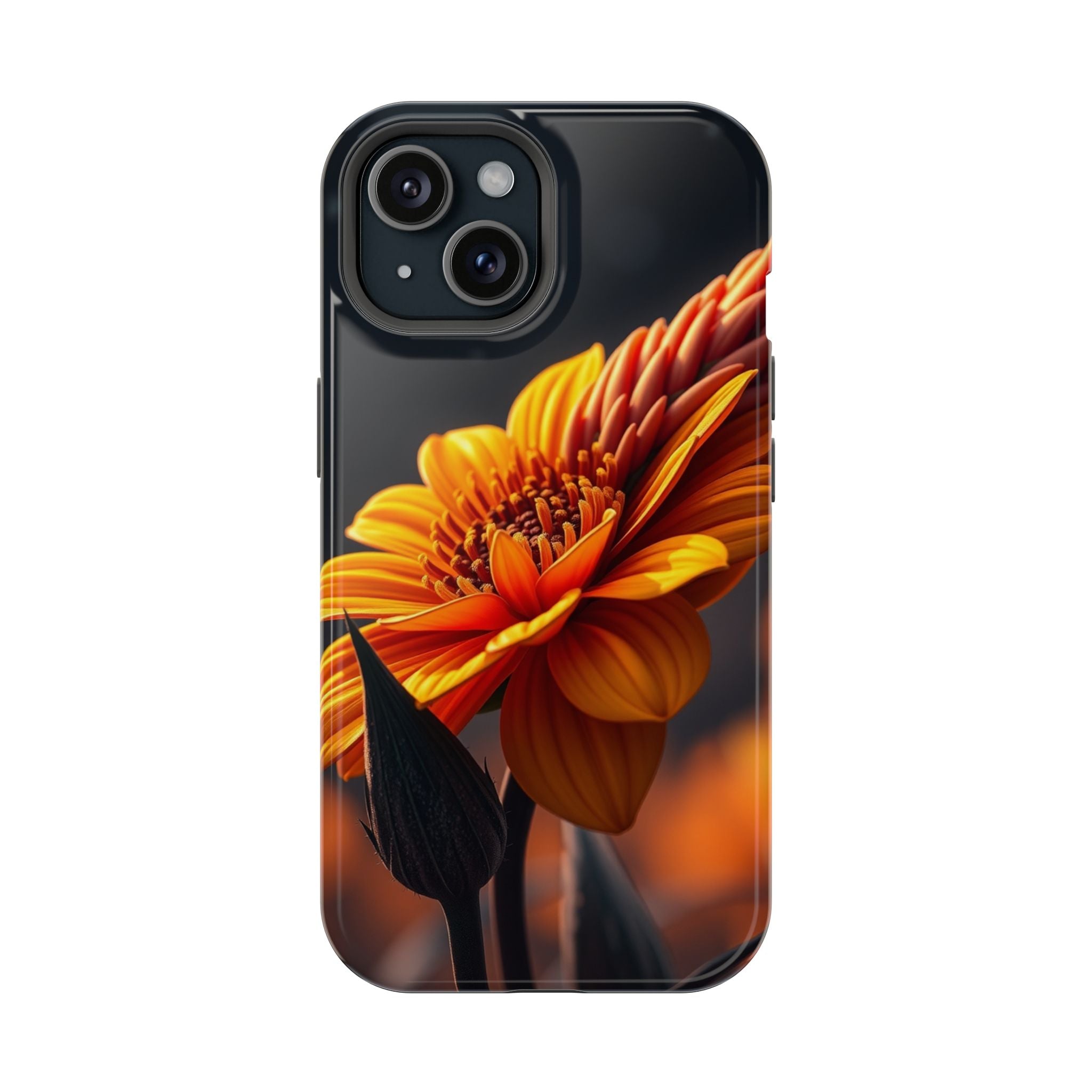 iPhone Mustard And Rust Night Bloomer Slim Everyday Designer Case · iPhone Case
