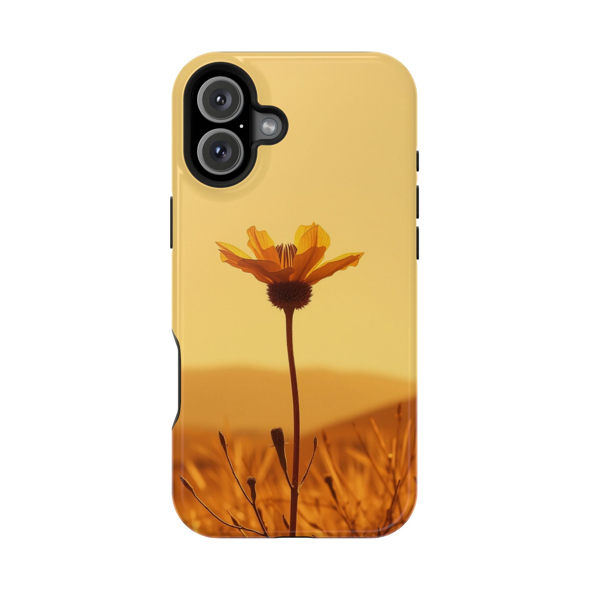 iPhone Desert Flower Cinematic Art Bold Modern Everyday Snap Case · iPhone Case