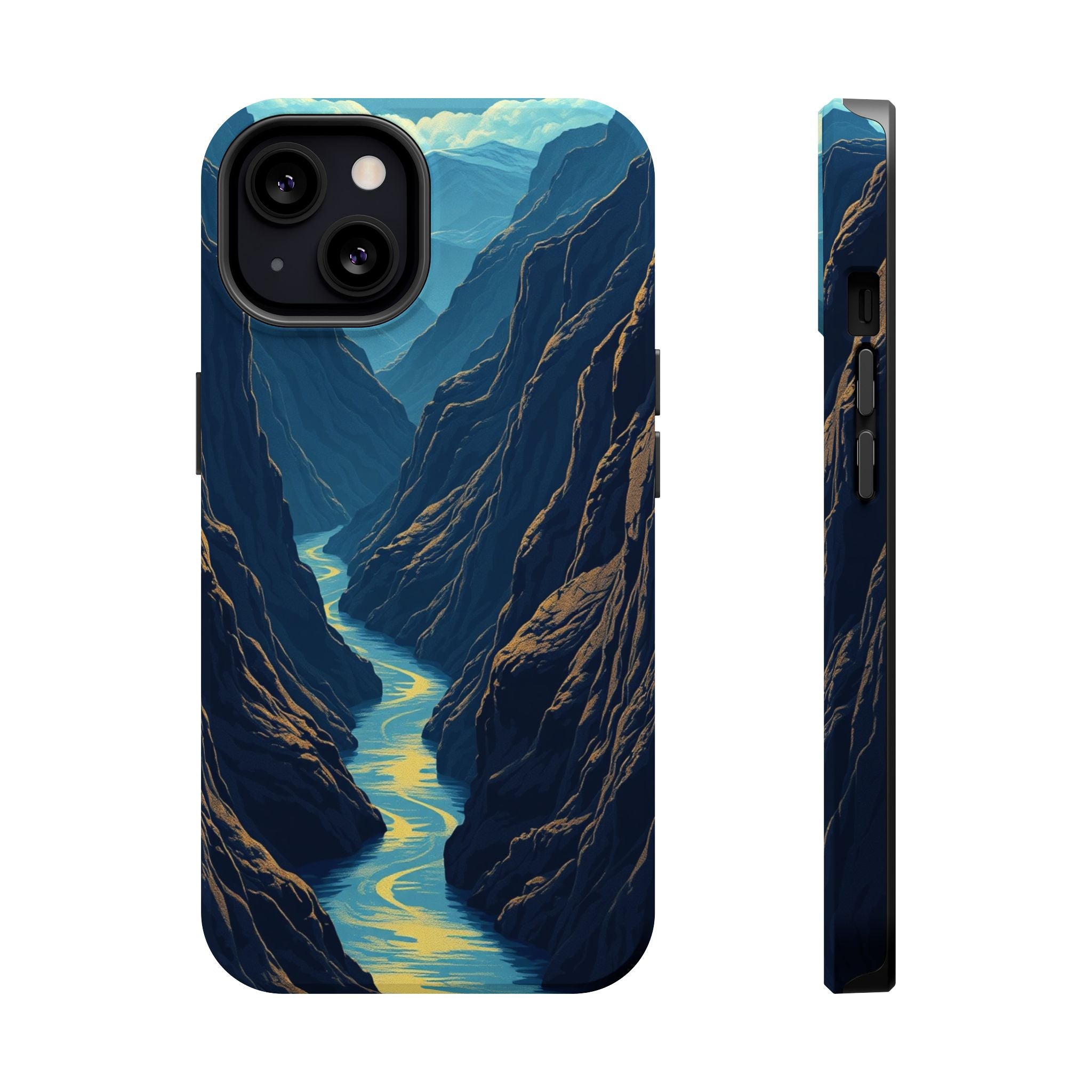 iPhone River Canyon Gold Foil Luxury Slim Everyday Designer Case · iPhone Case