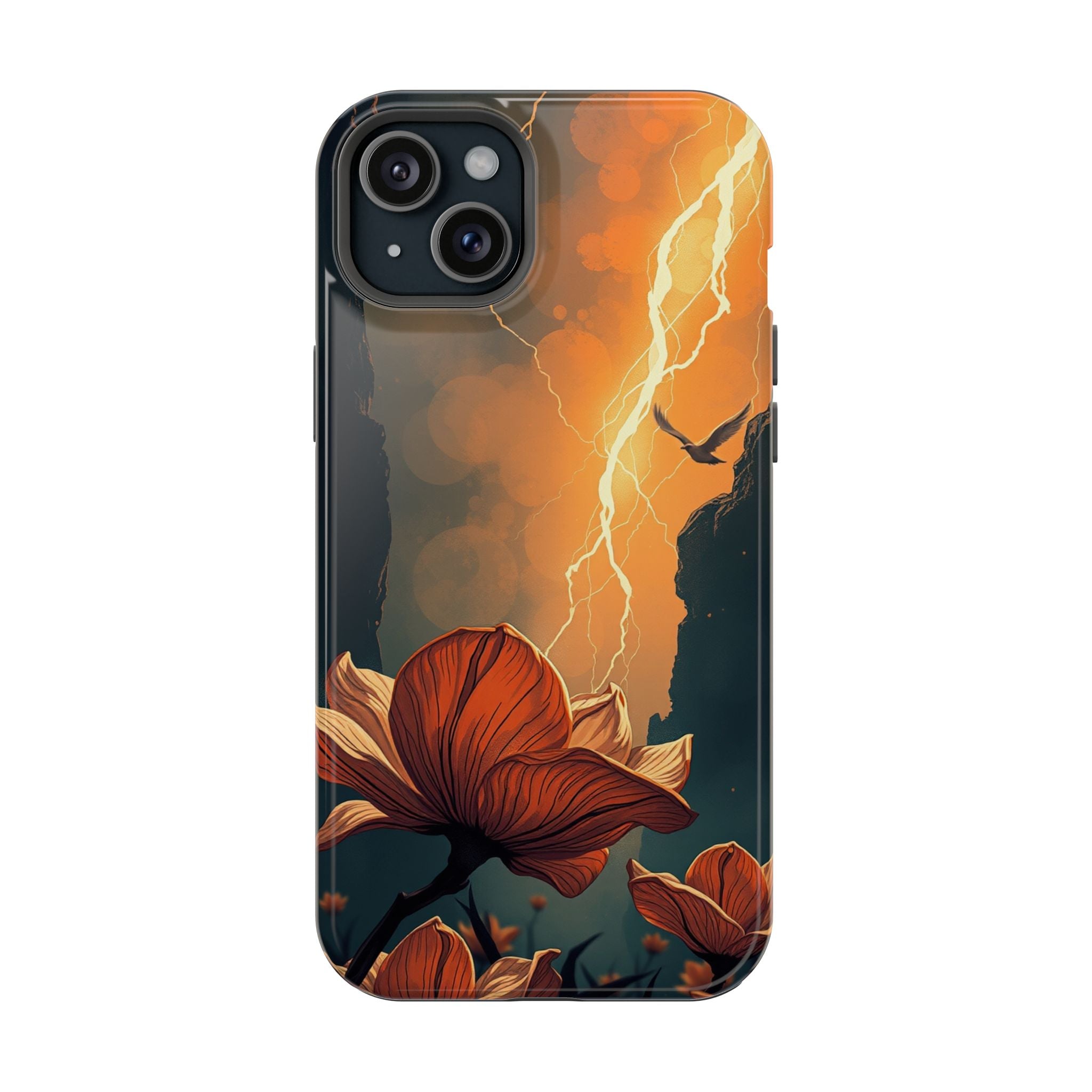 iPhone Vibrant Petal Storm Design Bold Modern Everyday Snap Case · iPhone Case