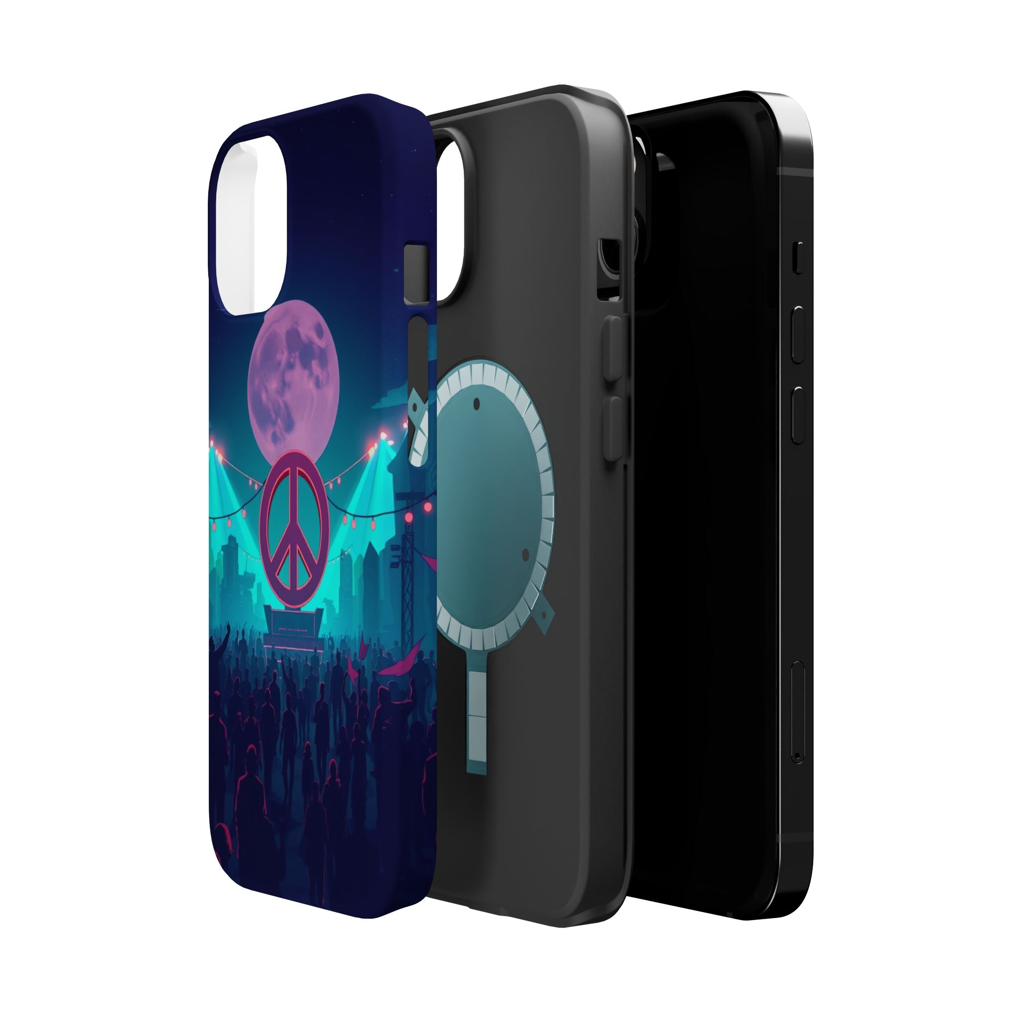 iPhone Woodstock Peace Mystic Art Bold Modern Everyday Snap Case · iPhone Case