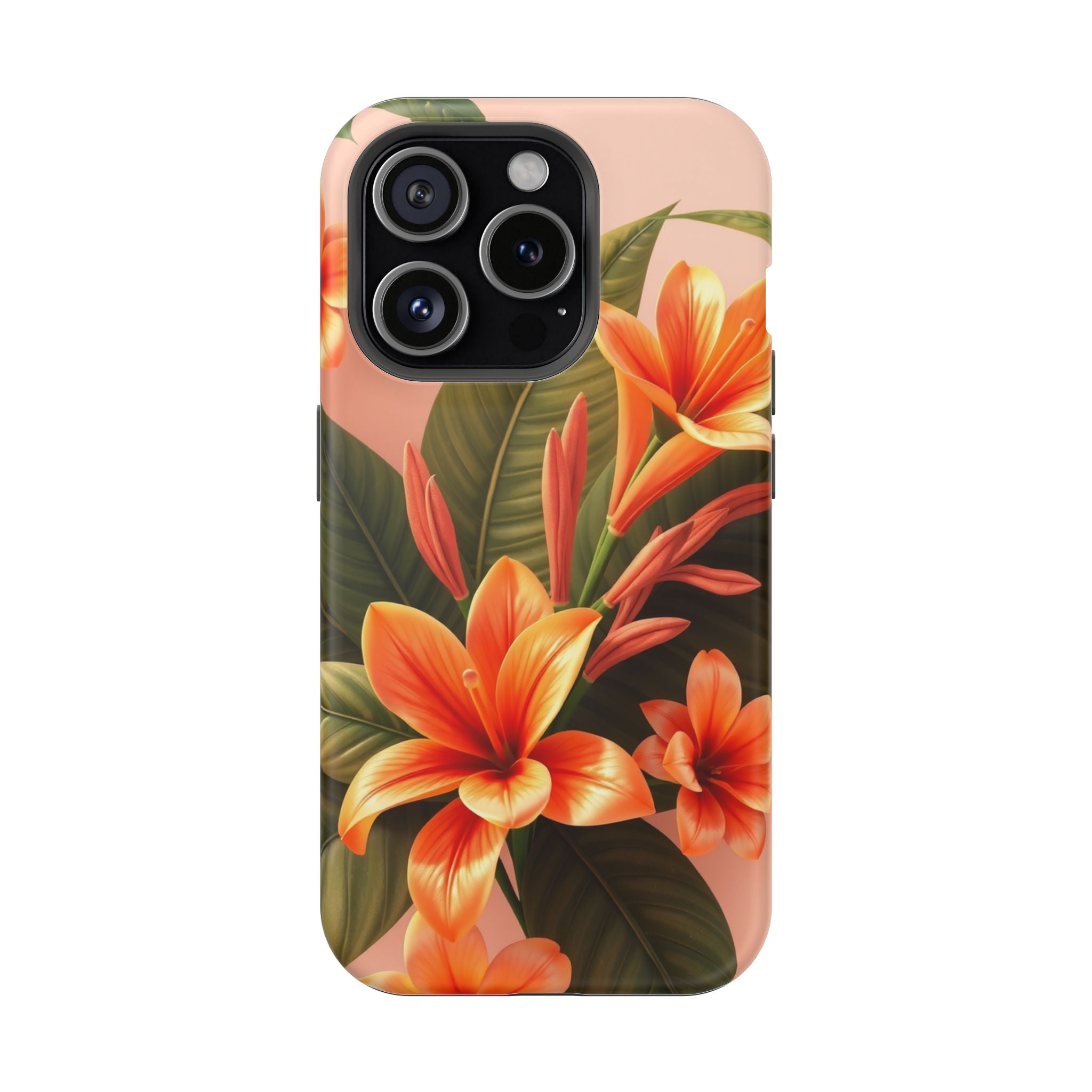 iPhone Tropical Bloom 3D Digital Bold Modern Everyday Snap Case · iPhone Case