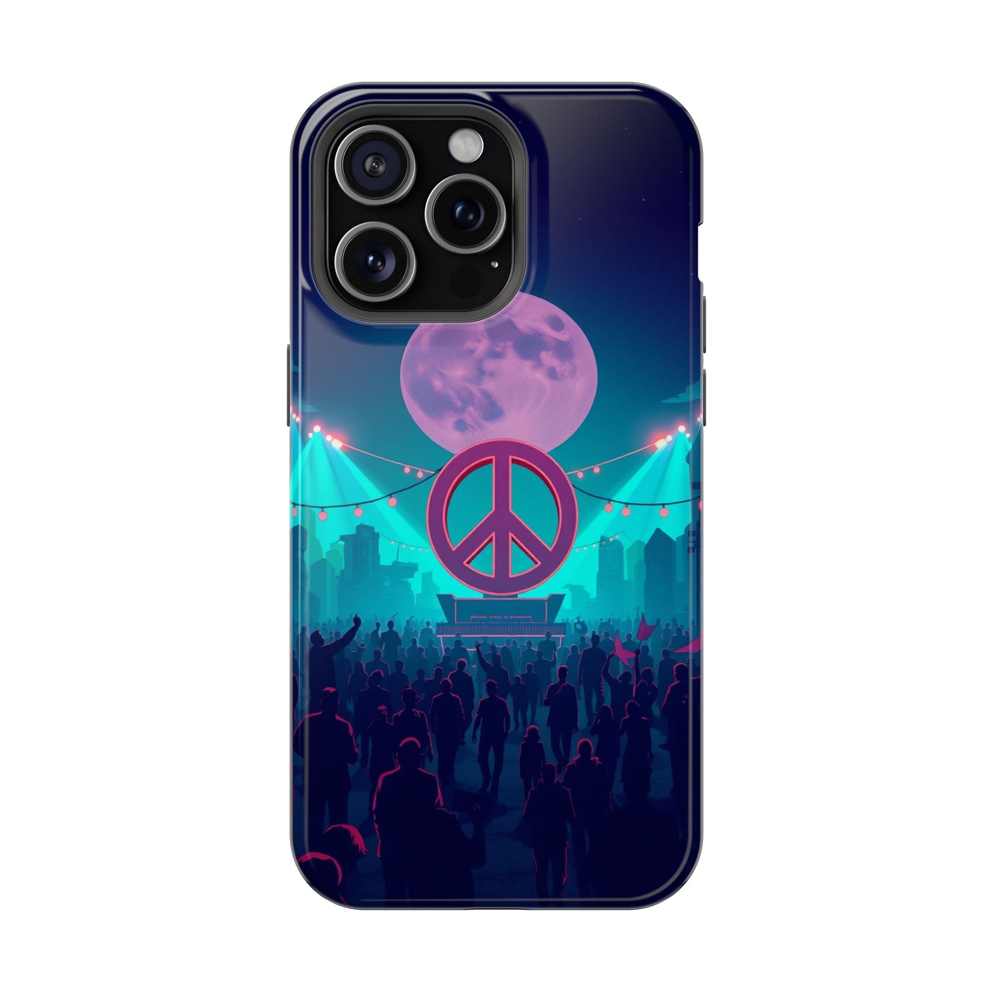 iPhone Woodstock Peace Mystic Art Bold Modern Everyday Snap Case · iPhone Case