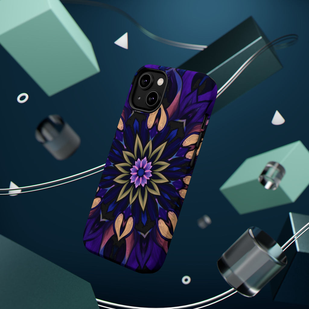 iPhone Floral Mandala Mystic Art Bold Modern Everyday Snap Case · iPhone Case