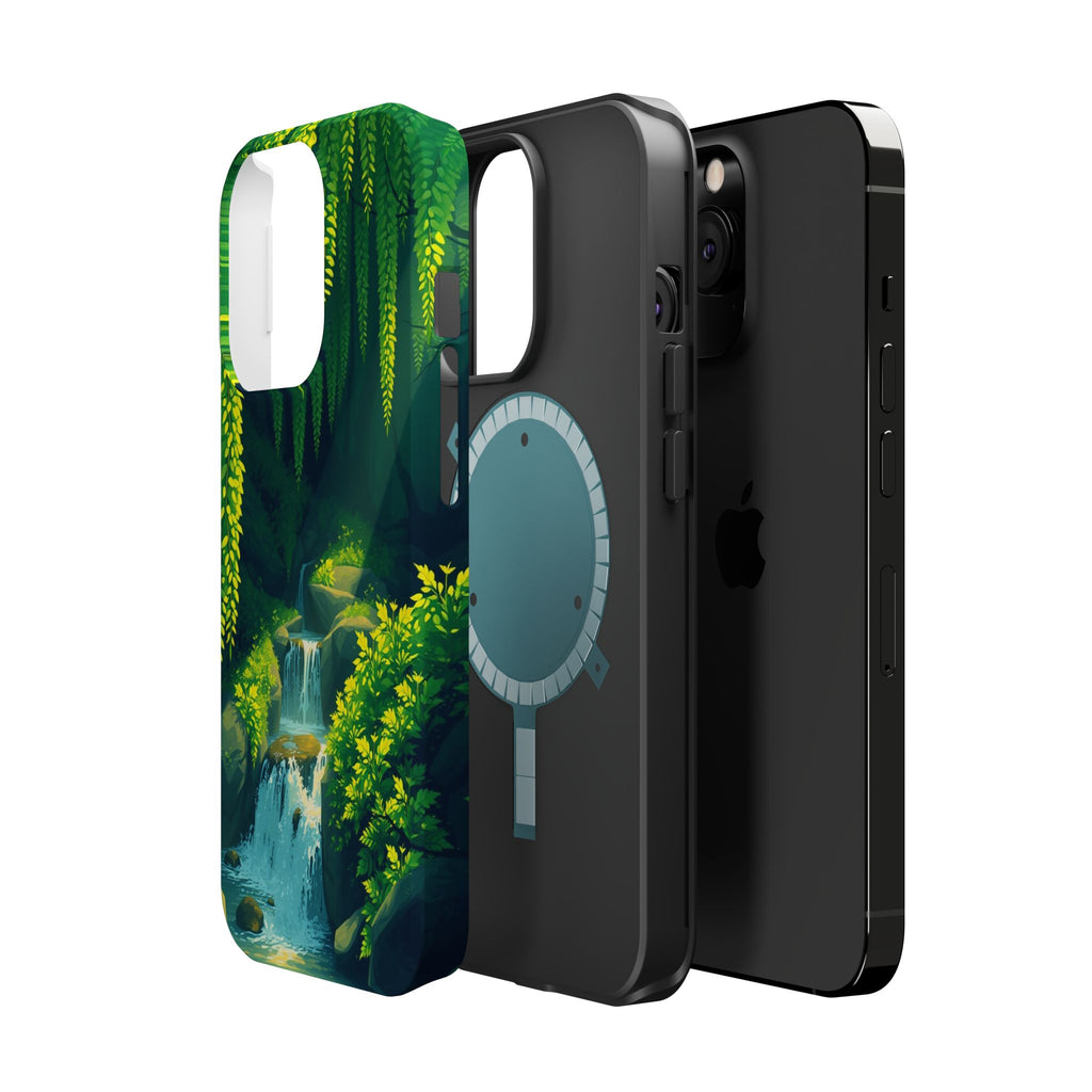 iPhone Earthy Wisteria Cascade Design Slim Everyday iPhone 13 Designer · iPhone