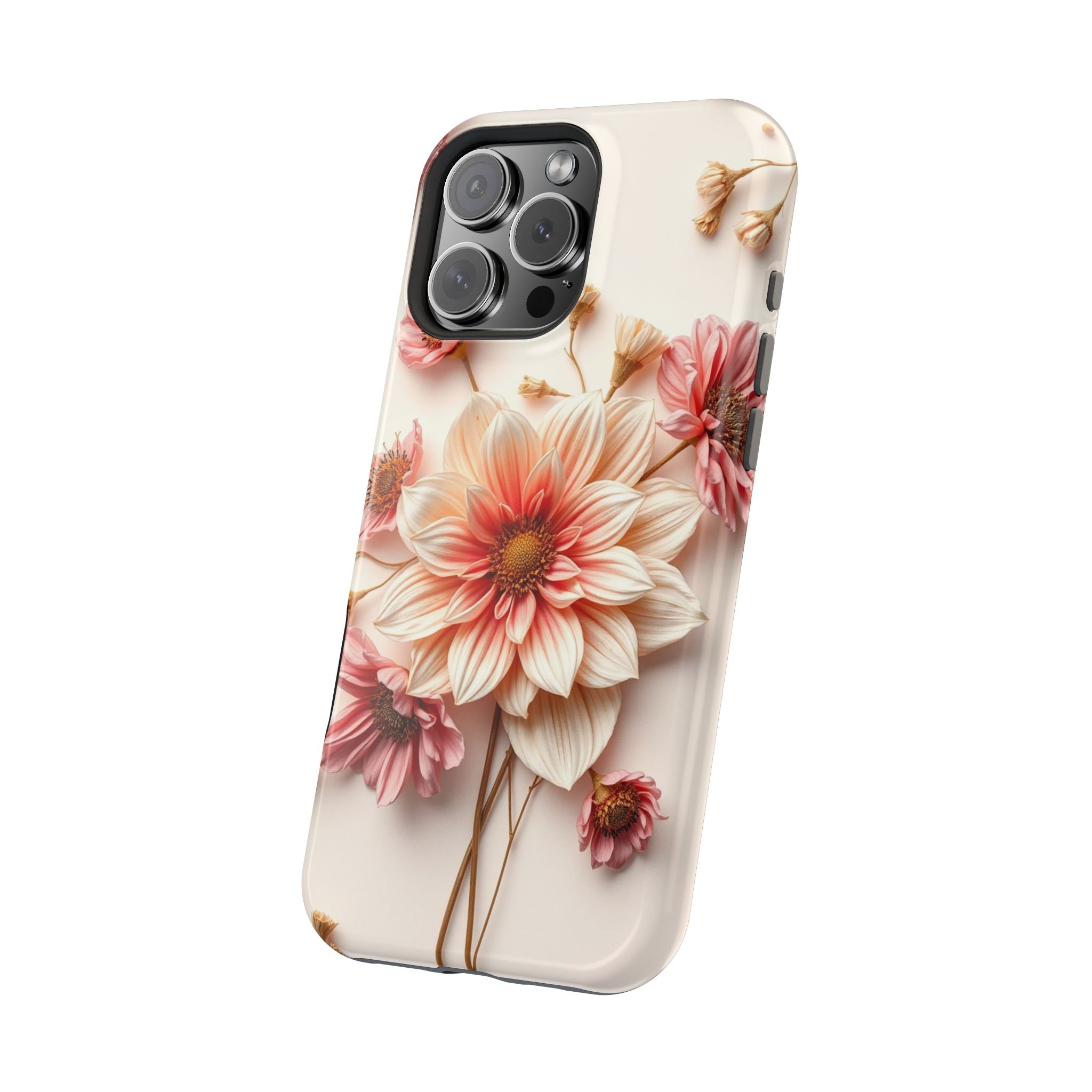 iPhone Dried Flower Flat Lay Enchanted Art Slim iPhone Everyday · iPhone Case