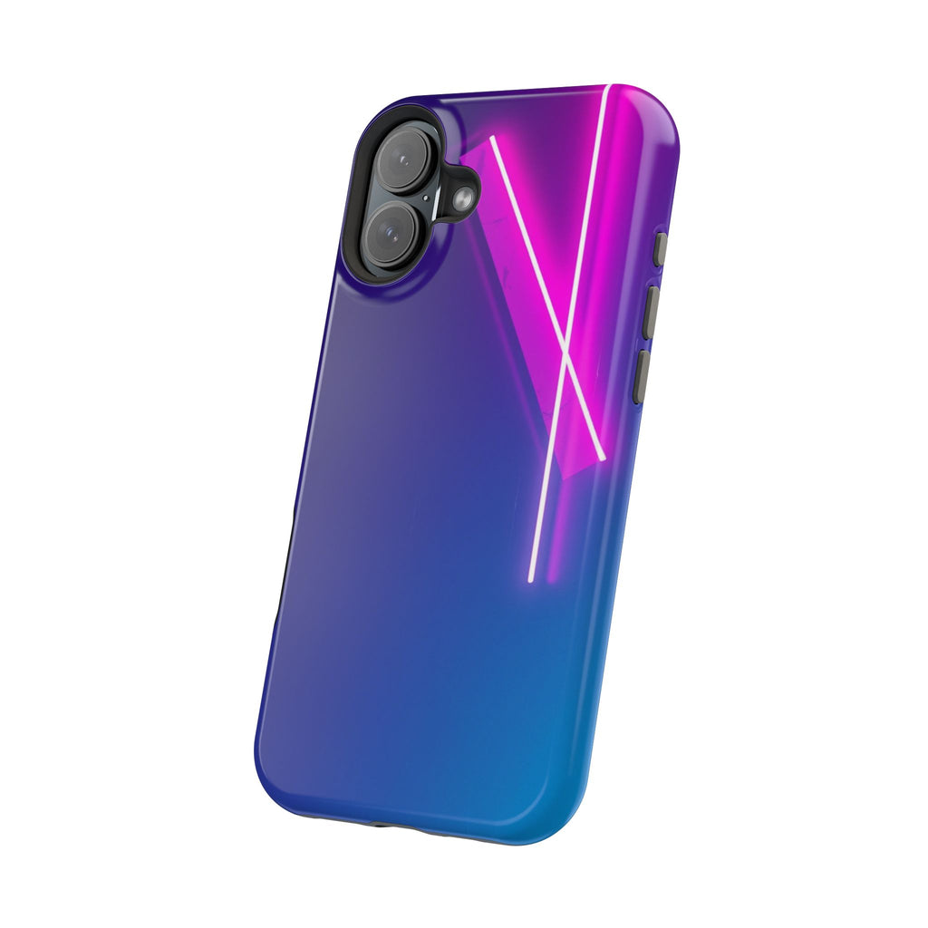 iPhone 1990s Geometric Neon Electric Art Slim Everyday Designer Case · iPhone Ca