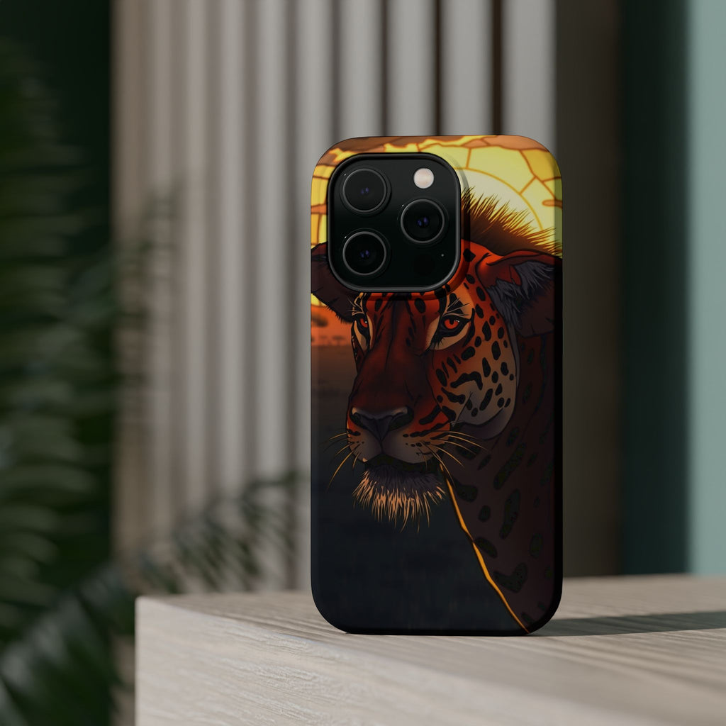 iPhone Savanna Horizon Stained Glass Slim Everyday Designer Case · iPhone Case