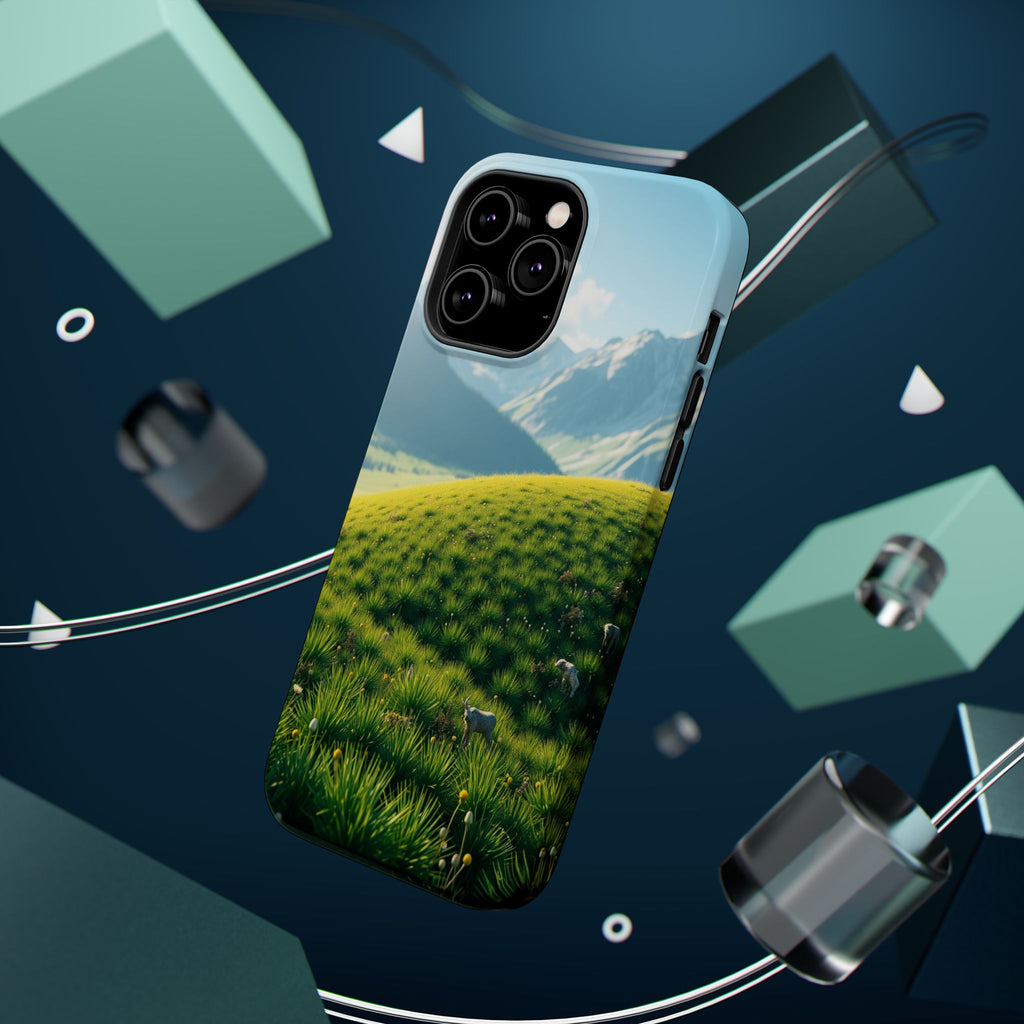 iPhone Vibrant Alpine Meadow Design Slim Everyday Designer Case · iPhone Case