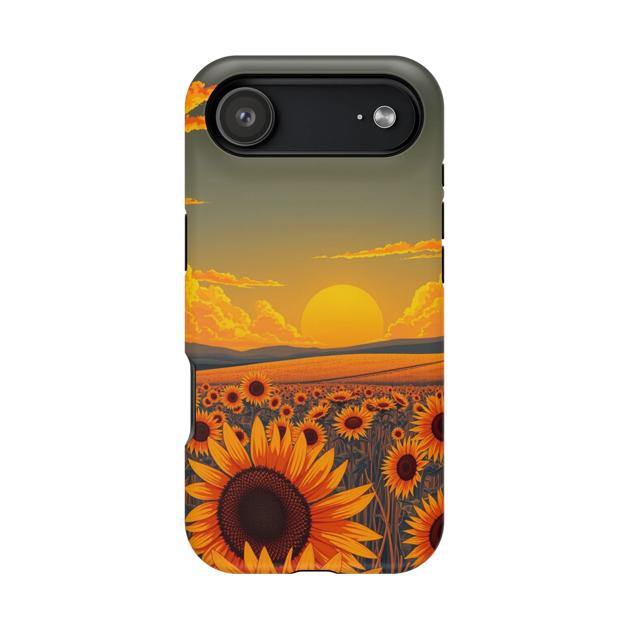 iPhone Vibrant Sunflower Prairie Design Slim Everyday iPhone Designer · iPhone C