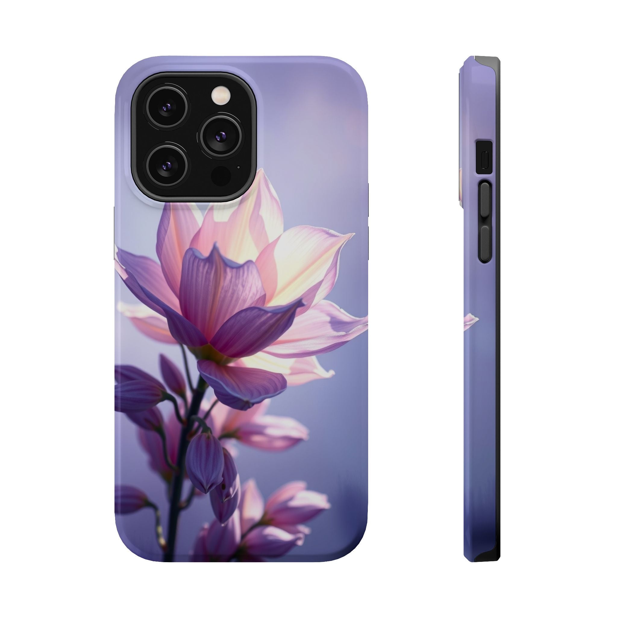 iPhone Floral Ombre Electric Art Bold Modern Everyday Snap Case · iPhone Case