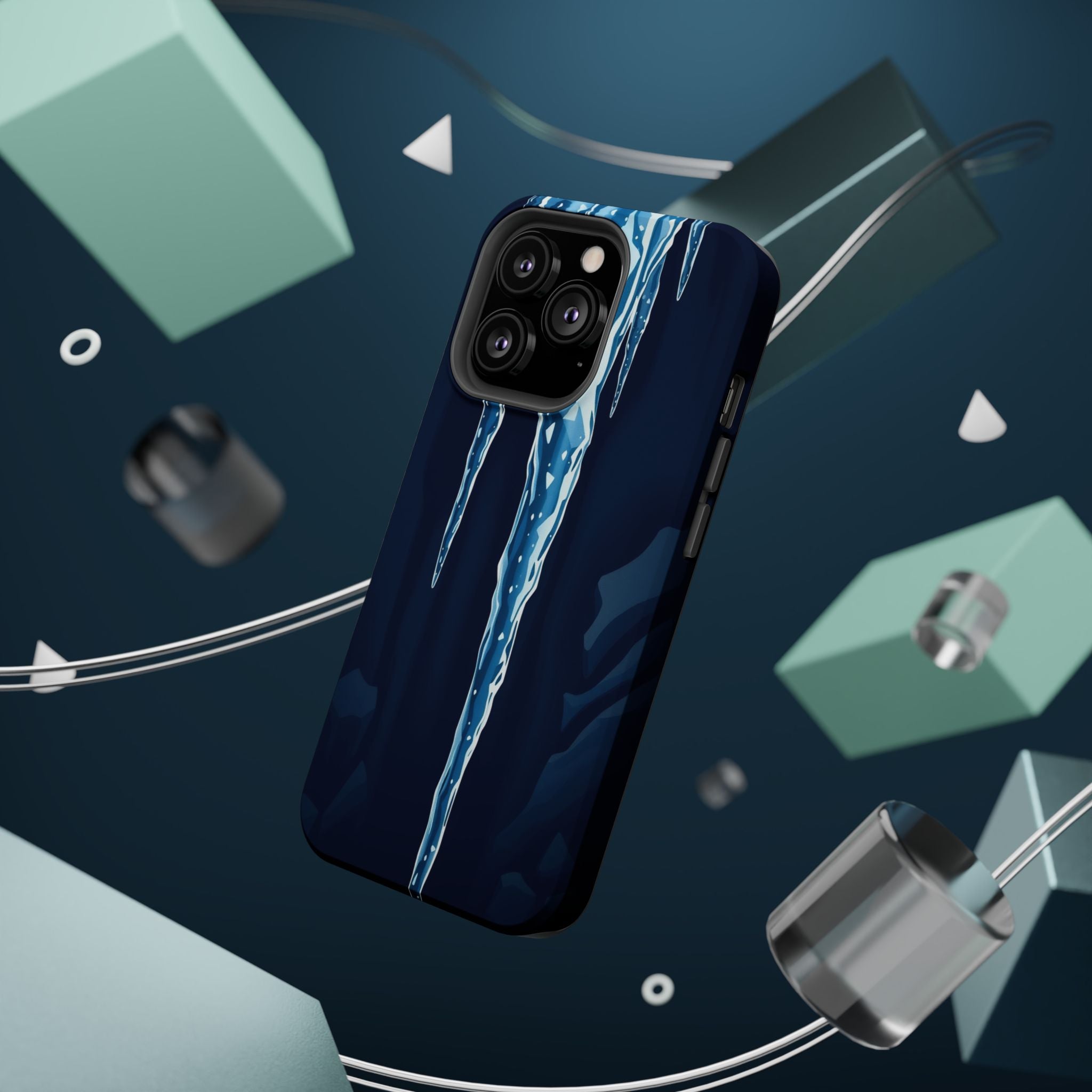 iPhone Vibrant Icicle Formation Design Slim Everyday Designer Case · iPhone Case