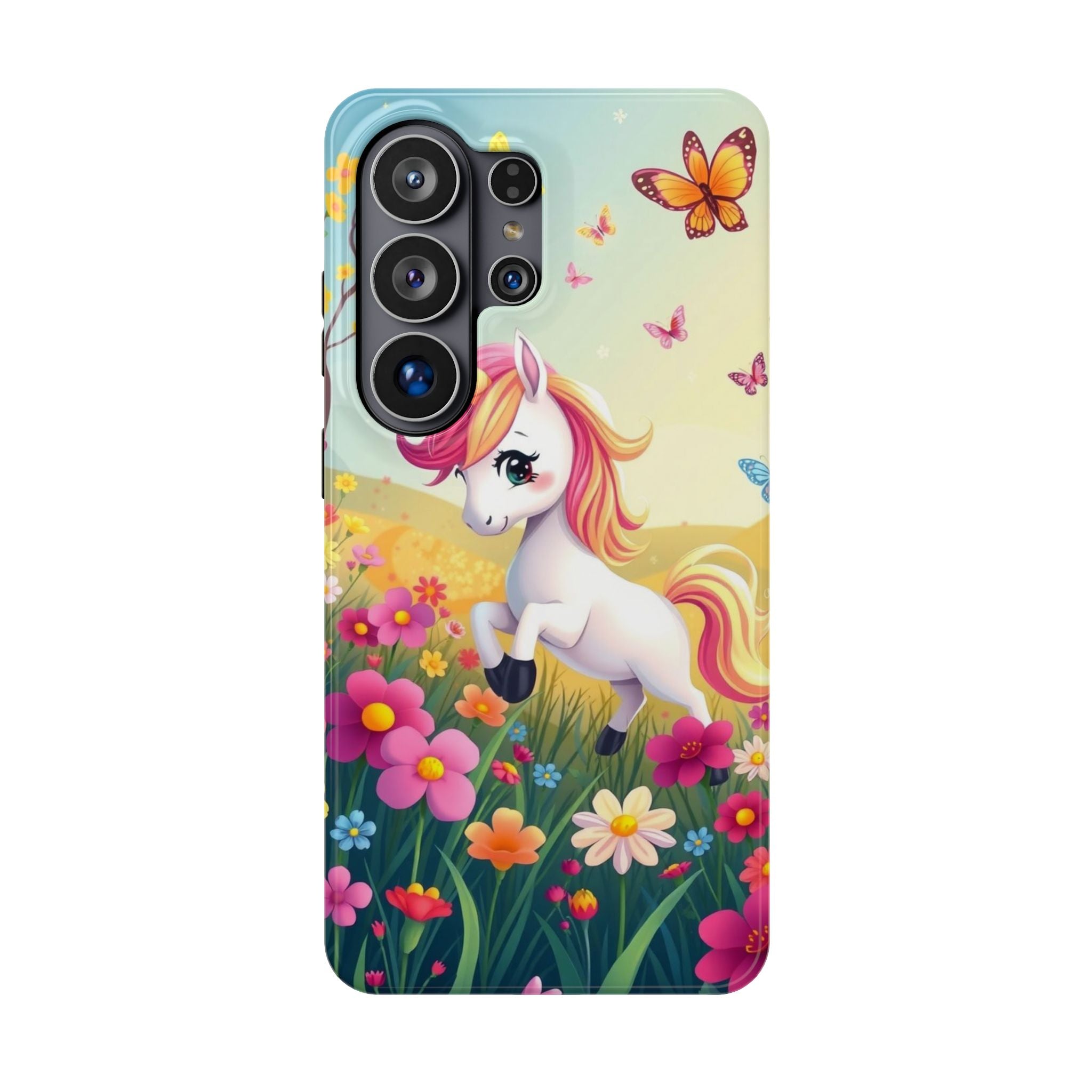 iPhone Magical Meadow Unicorn Kids Fun iPhone Phone Case Gift Slim · iPhone Case