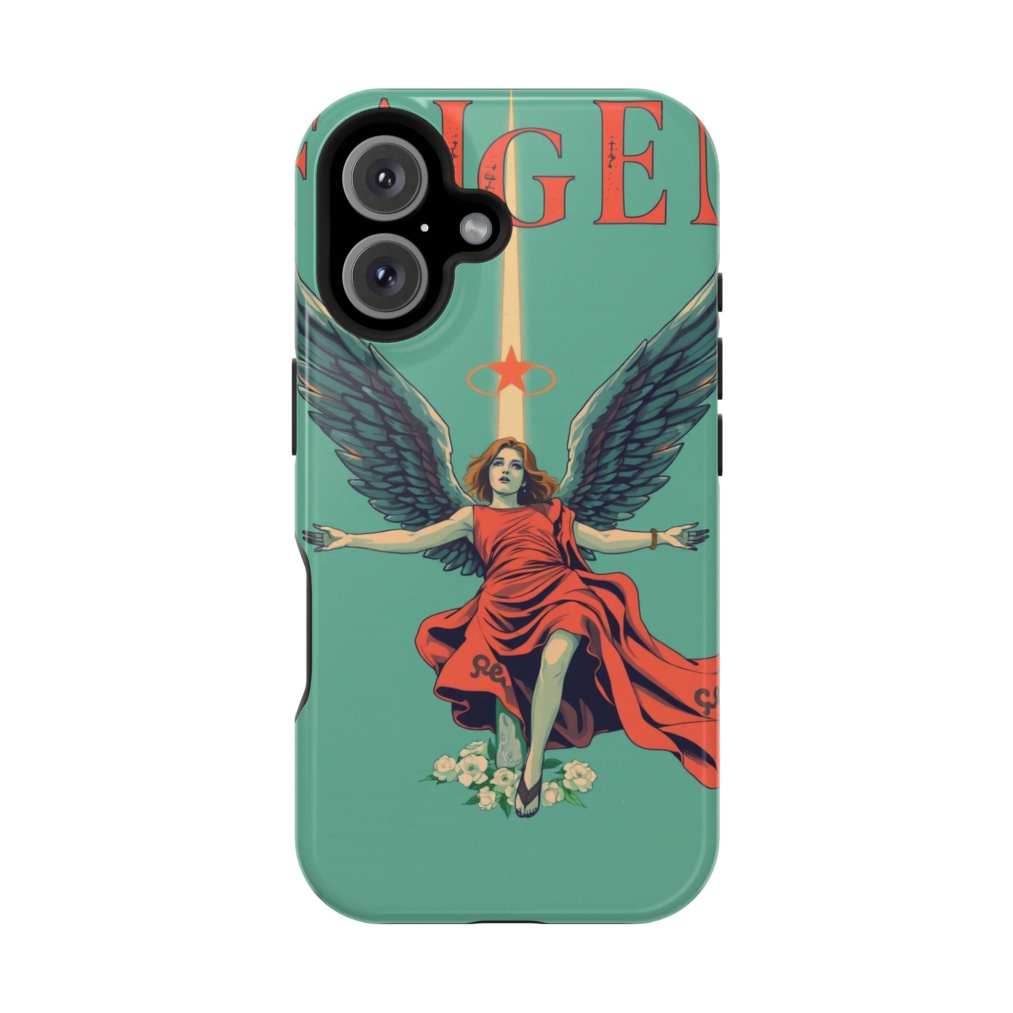 iPhone Radiant Fallen Angel Design Bold Modern Everyday Snap Case · iPhone Case