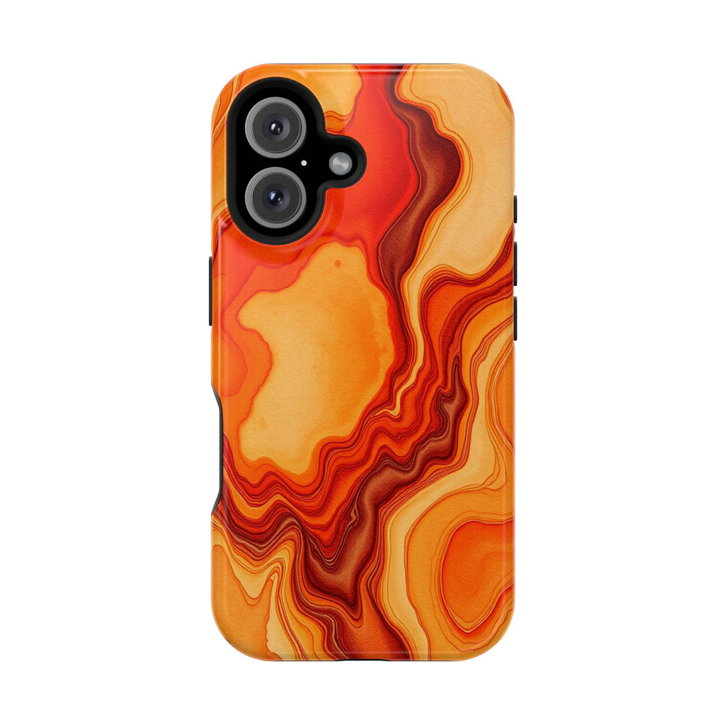 iPhone Fluid Art Vibrant Watercolor Slim Everyday Designer Case · iPhone Case