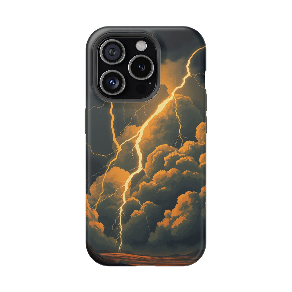 iPhone Vibrant Thunderstorm Sky Design Slim Everyday iPhone 18 Designer · iPhone
