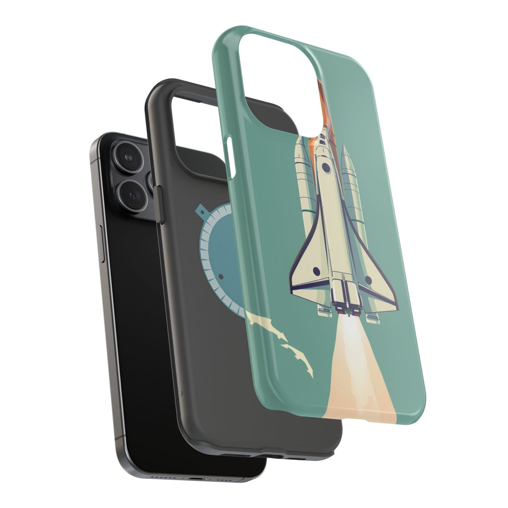 iPhone Retro Space Shuttle Cinematic Art Slim Everyday Designer Case · iPhone Ca