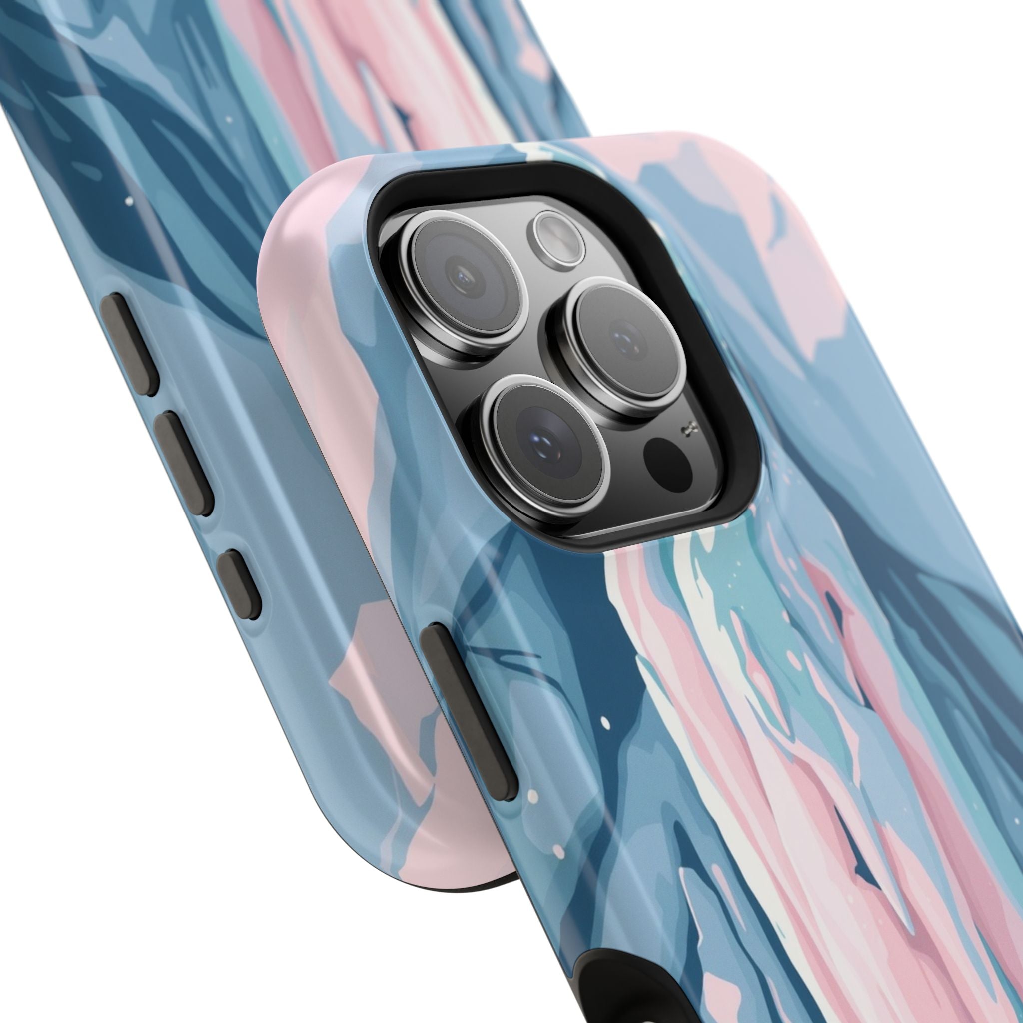 iPhone Mint And Blush Icicle Formation Slim Everyday Designer Case · iPhone Case