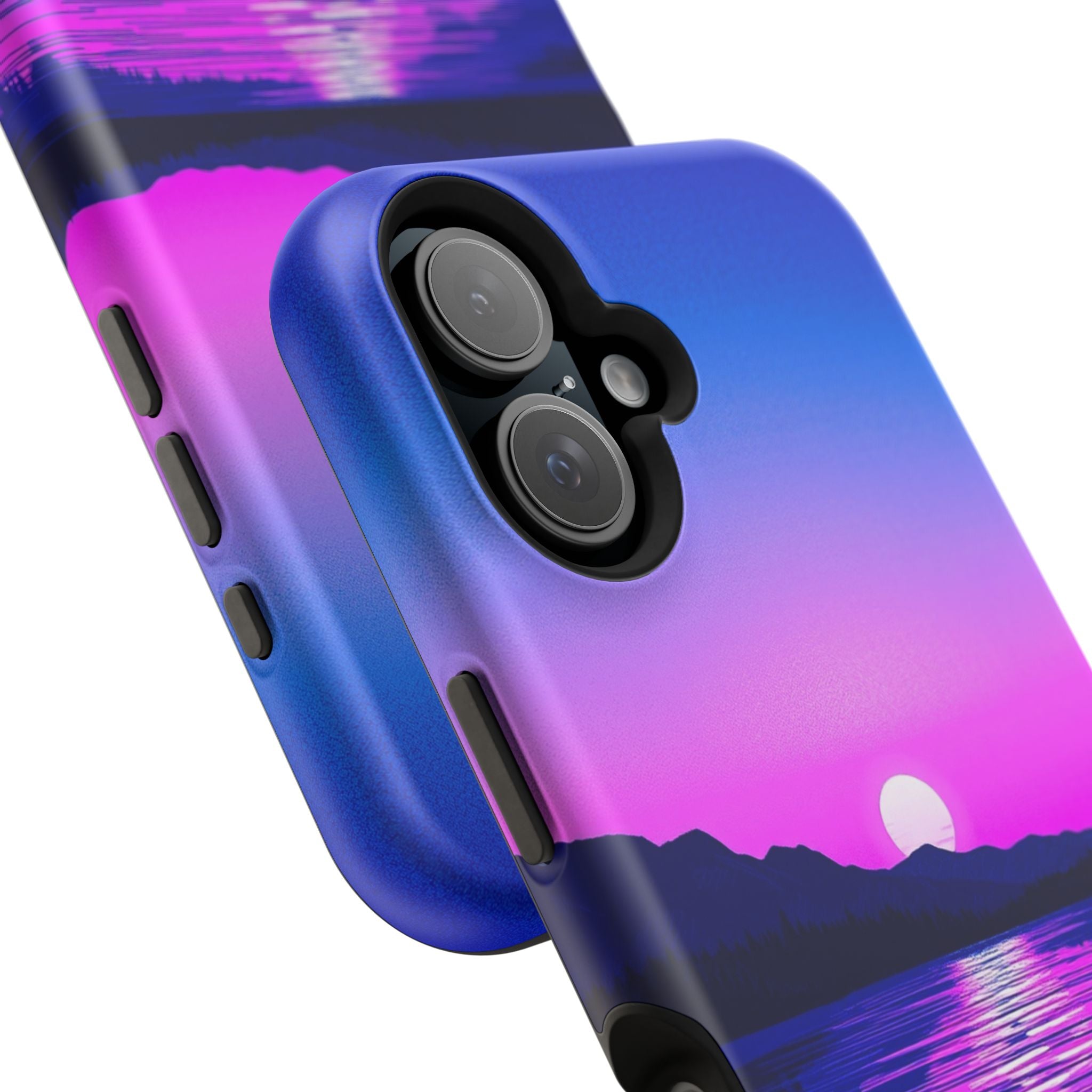 iPhone Indigo And Violet Lake at Twilight Slim iPhone Everyday Designer · iPhone