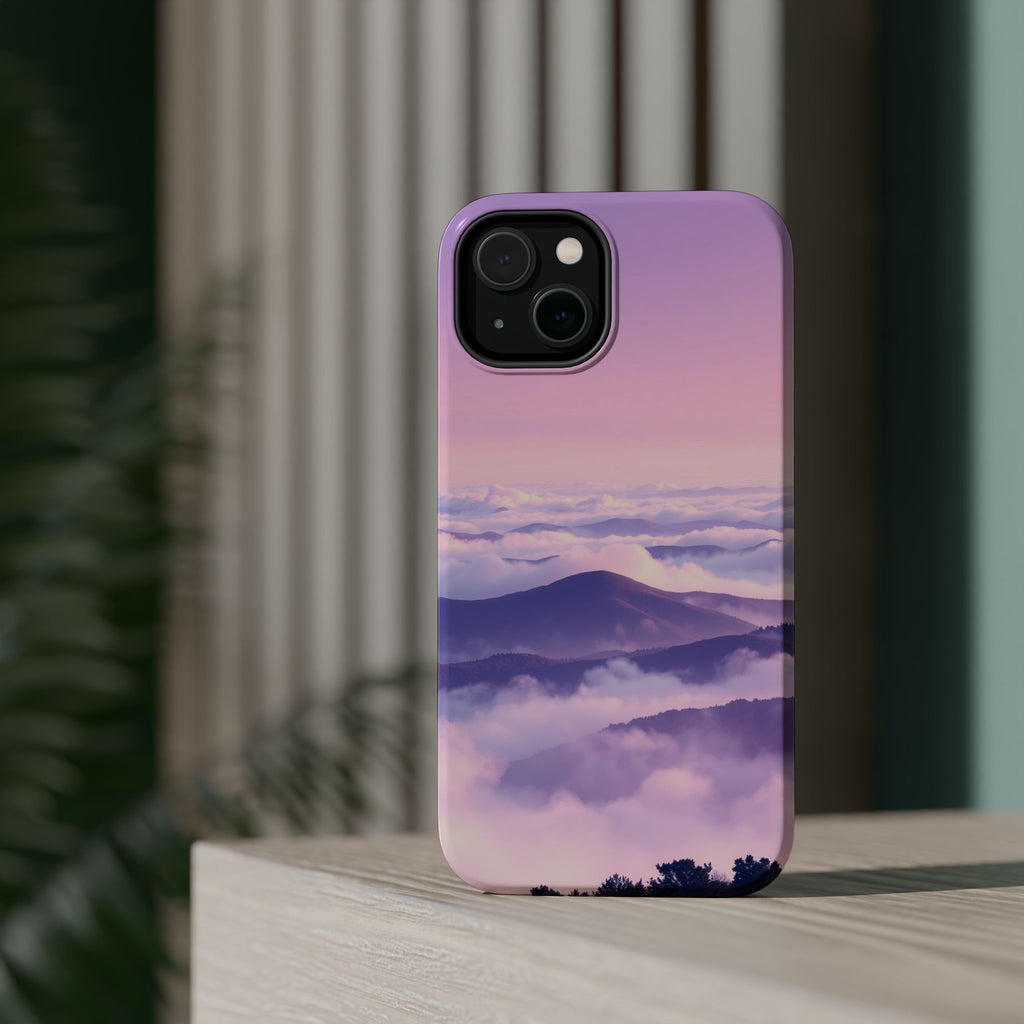 iPhone Fog Rolling Over Hills Electric Art Slim iPhone Everyday · iPhone Case