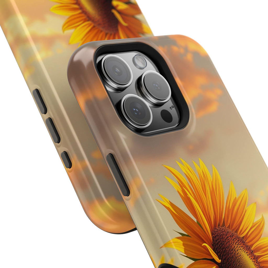 iPhone Sunflower Prairie Electric Art Slim Everyday Designer Case · iPhone Case