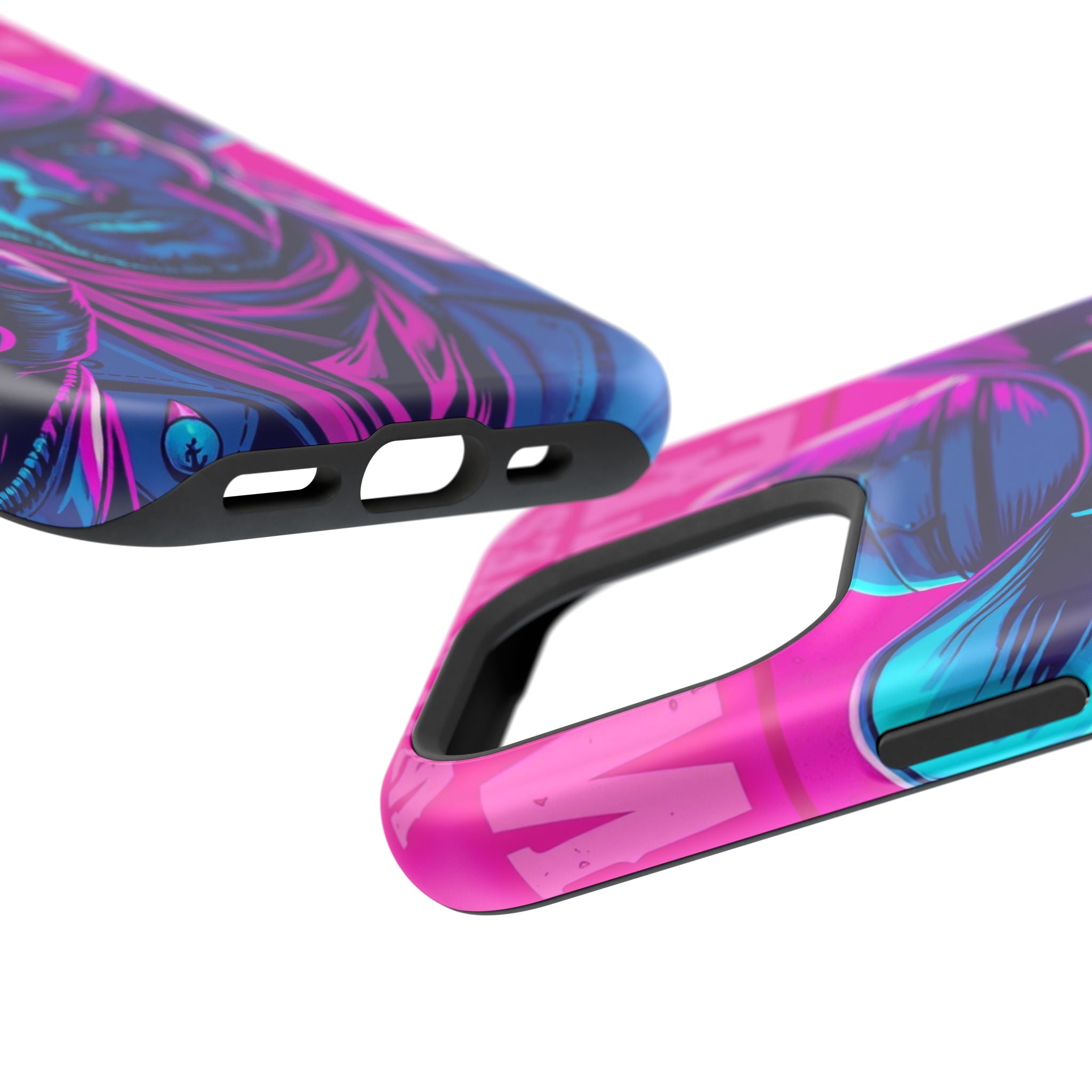 iPhone Wild West Wanted Neon Cyberpunk Slim Everyday Designer Case · iPhone Case