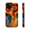 iPhone Glitter Storm Vibrant Watercolor Slim Everyday iPhone Designer · iPhone C