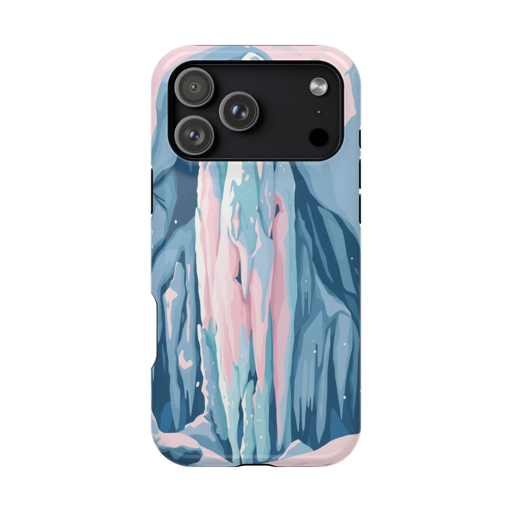 iPhone Mint And Blush Icicle Formation Slim Everyday Designer Case · iPhone Case