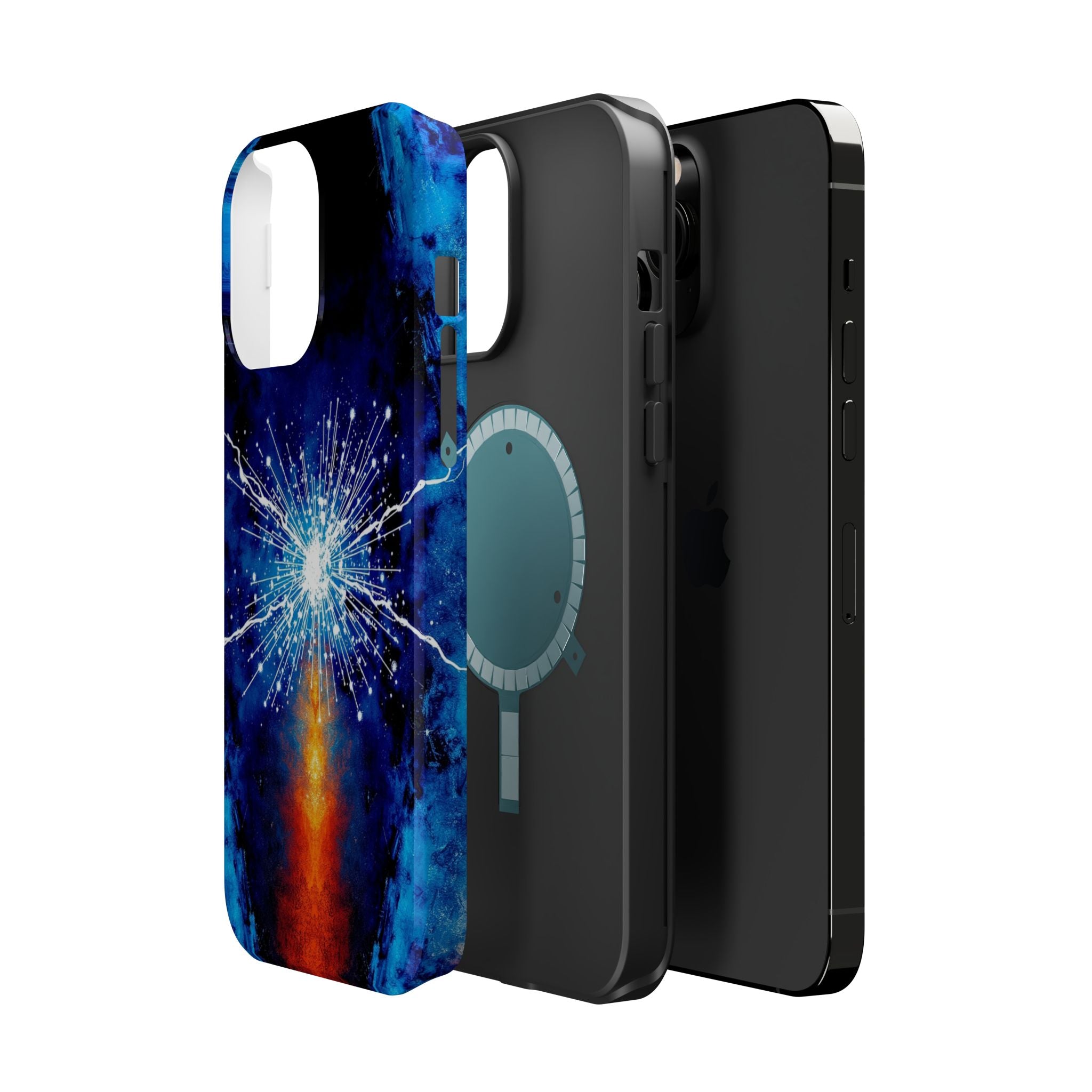 iPhone Magnetic Field Vibrant Watercolor Slim Everyday iPhone Designer · iPhone