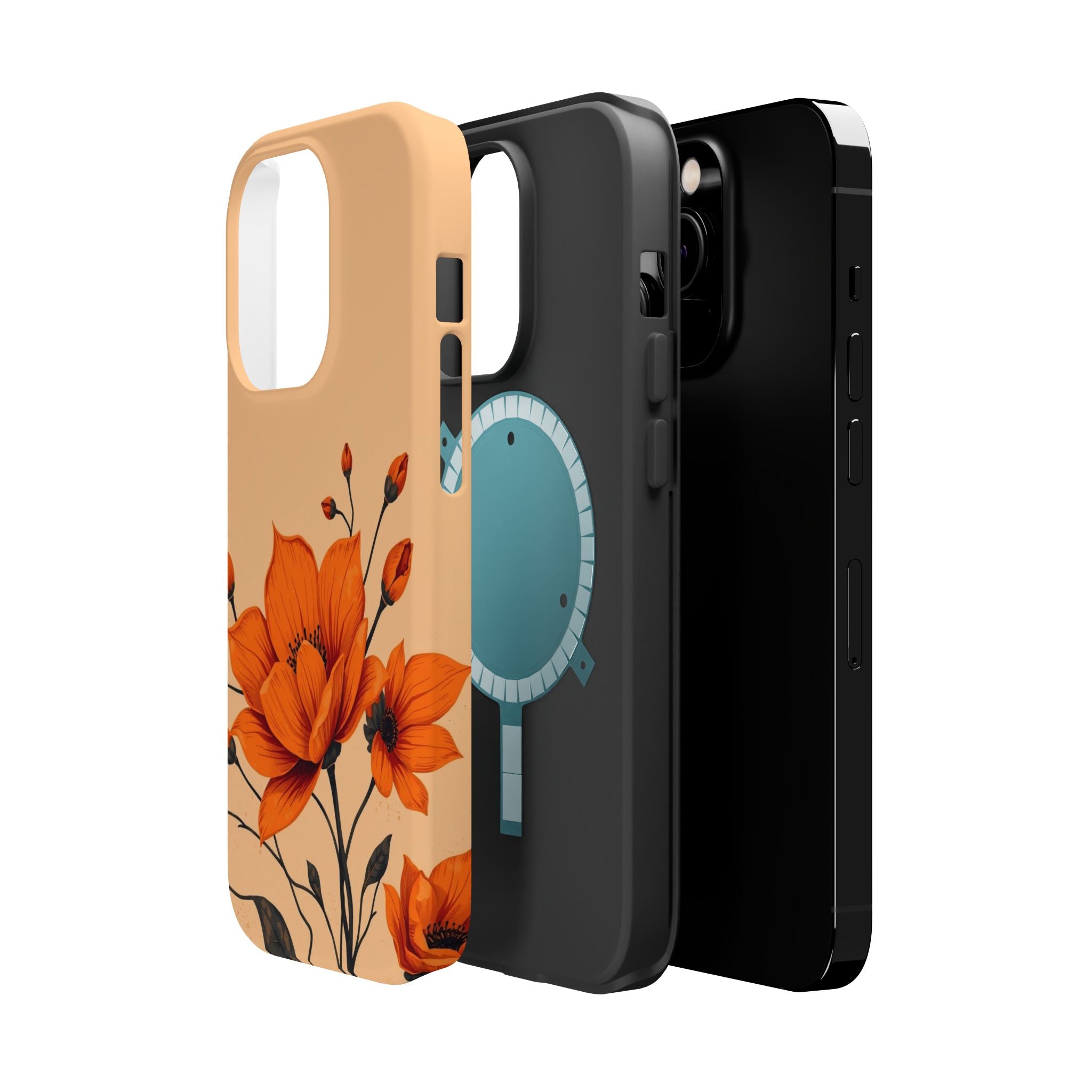 iPhone Radiant Floral Geometric Design Slim Everyday Designer Case · iPhone Case
