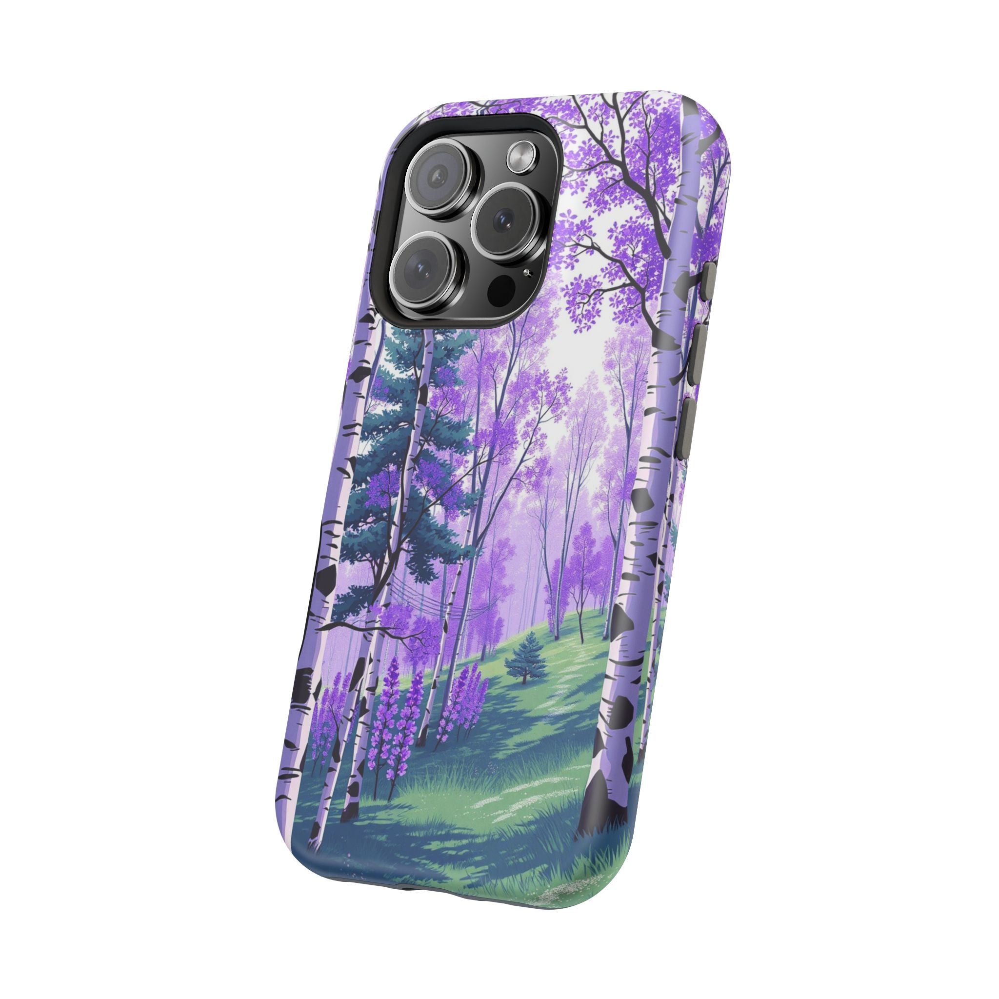 iPhone Birch Grove Electric Art Slim Everyday Designer Case · iPhone Case