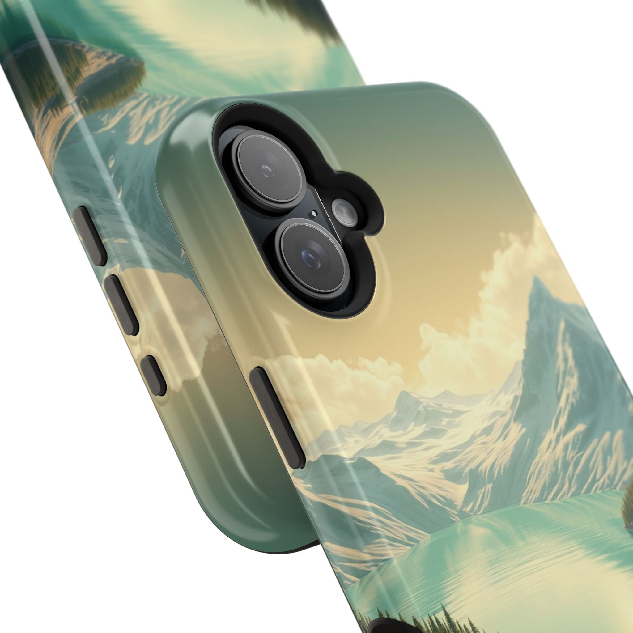 iPhone Glacier Lake Bold Art Slim Everyday Designer Case · iPhone Case