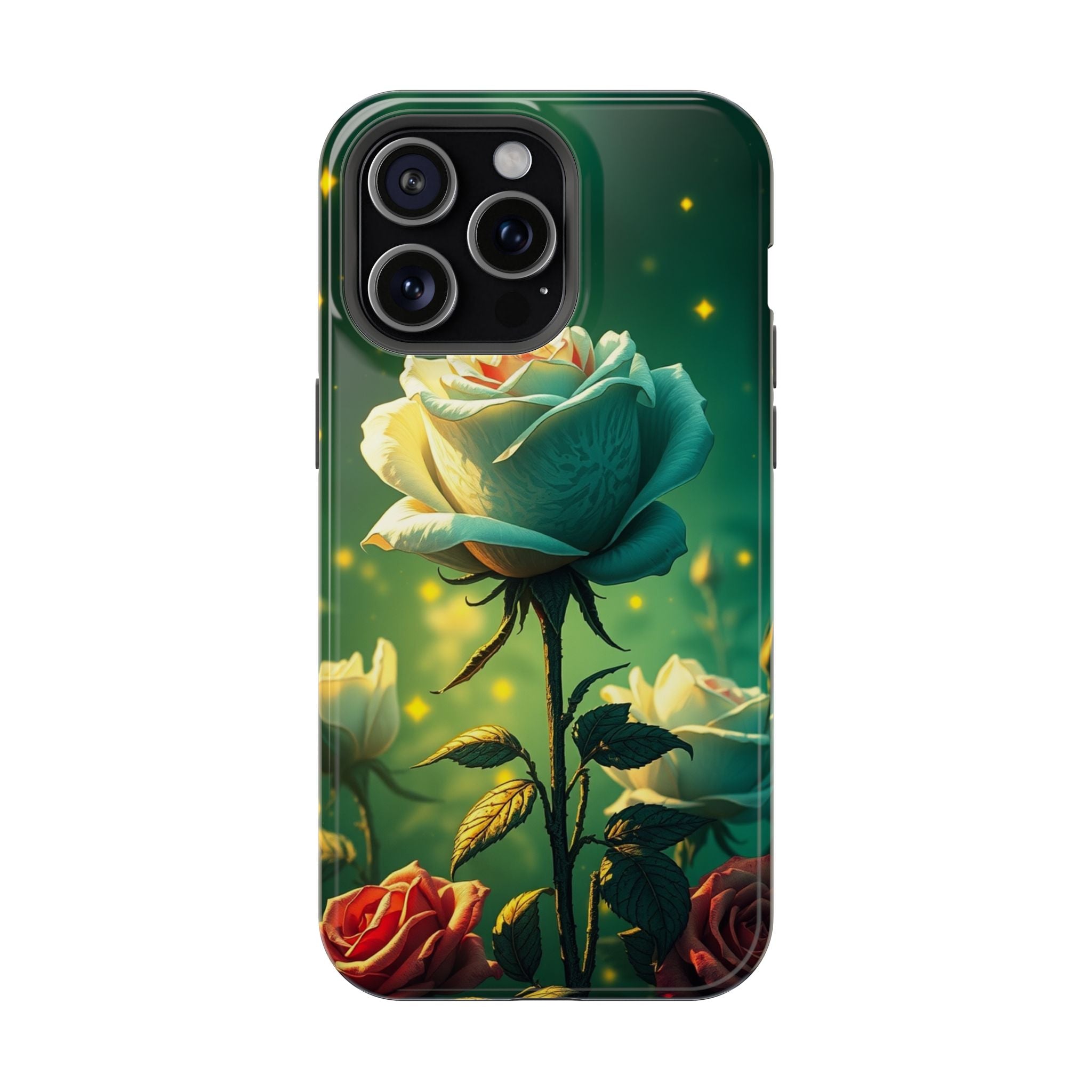 iPhone Earthy Rose Garden Design Bold Modern Everyday Snap Case · iPhone Case