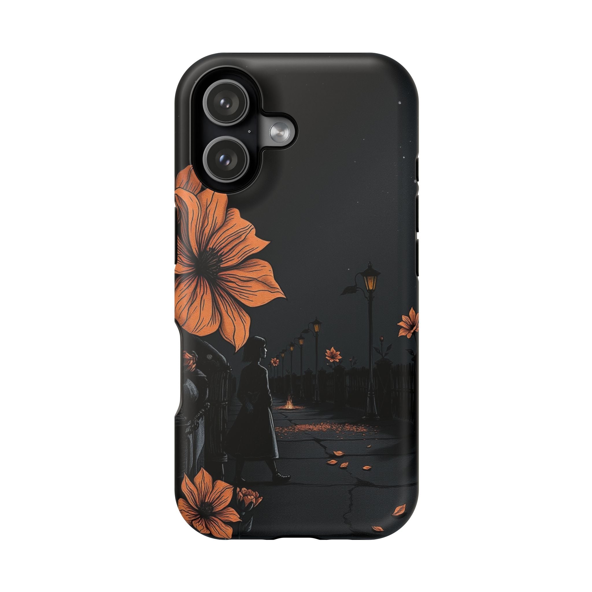 iPhone Night Bloomer Electric Art Bold Modern Everyday Snap Case · iPhone Case
