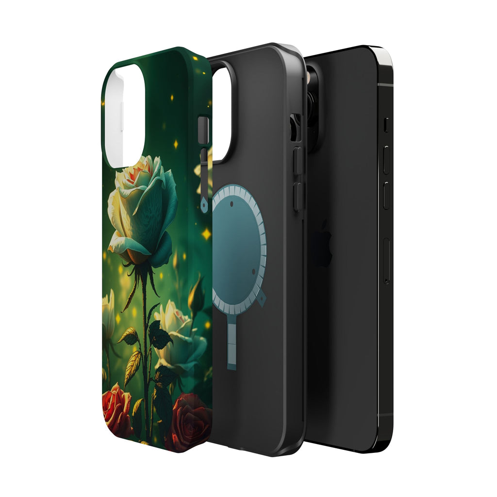 iPhone Earthy Rose Garden Design Bold Modern Everyday Snap Case · iPhone Case