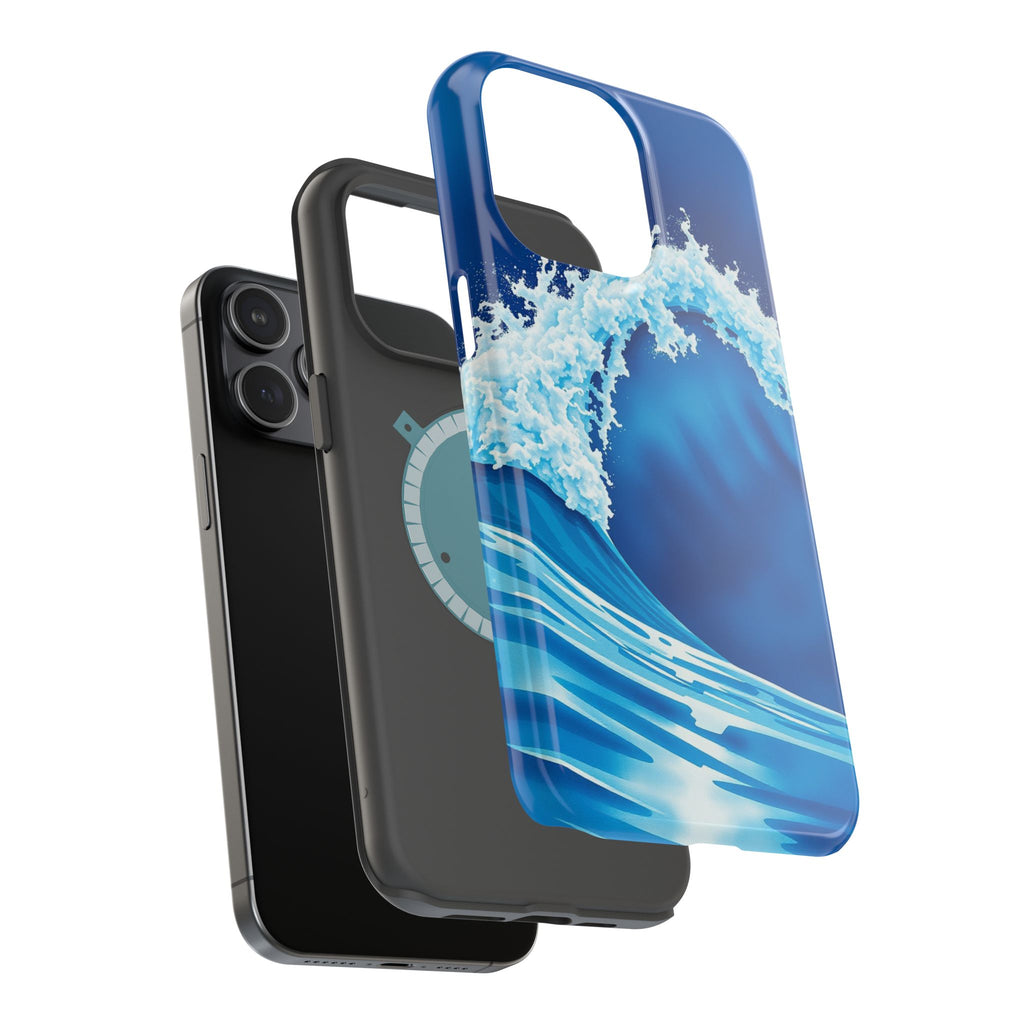 iPhone Serene Wave Interference Design Slim Everyday Designer Case · iPhone Case
