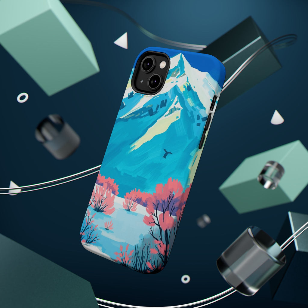 iPhone Snow Field Electric Art Slim Everyday Designer Case · iPhone Case
