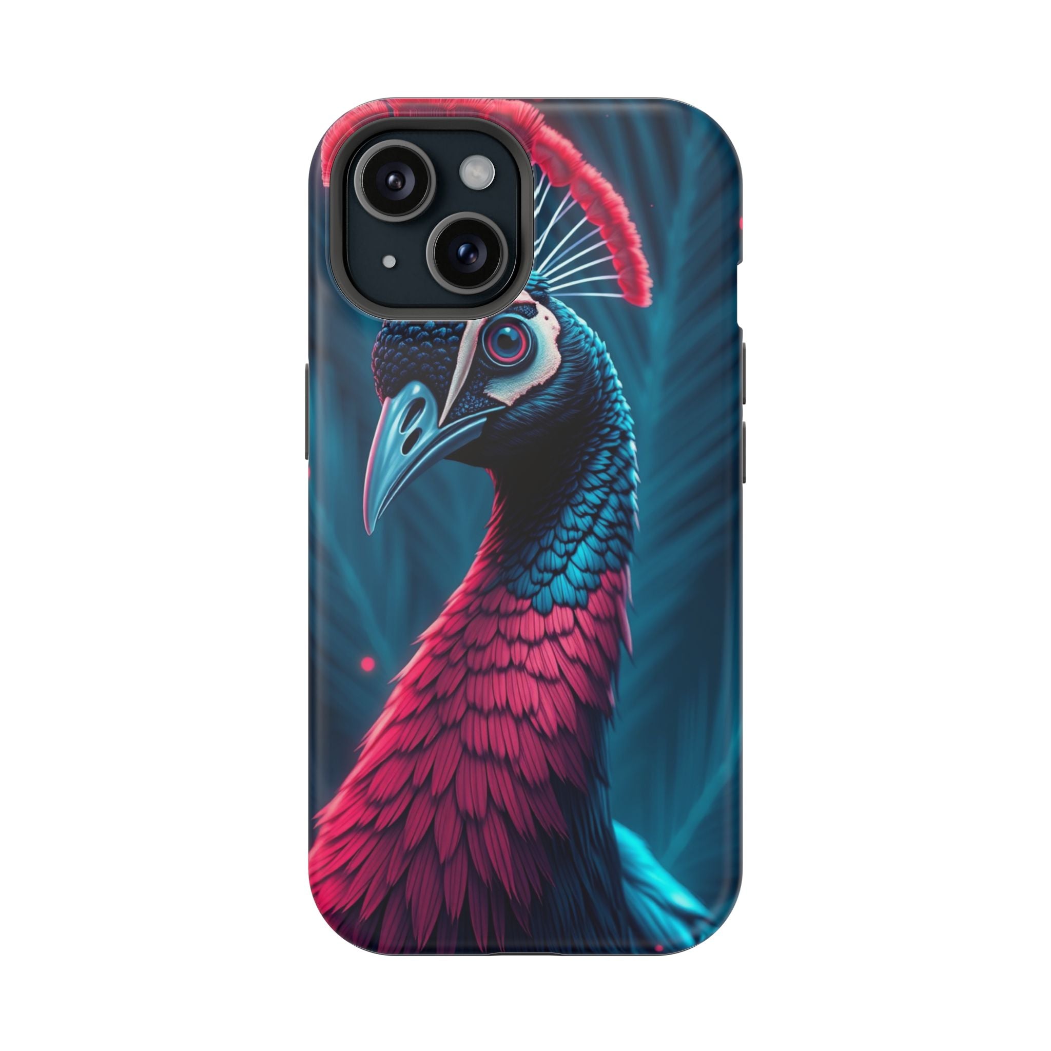 iPhone Nouveau Peacock Electric Art Slim Everyday Designer Case · iPhone Case