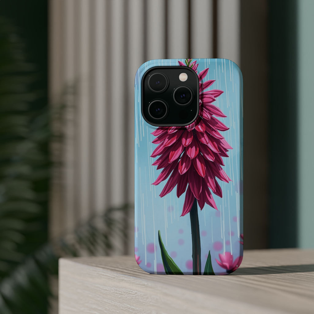 iPhone Cyan And Magenta Spring Shower Bloom Slim iPhone Everyday · iPhone Case