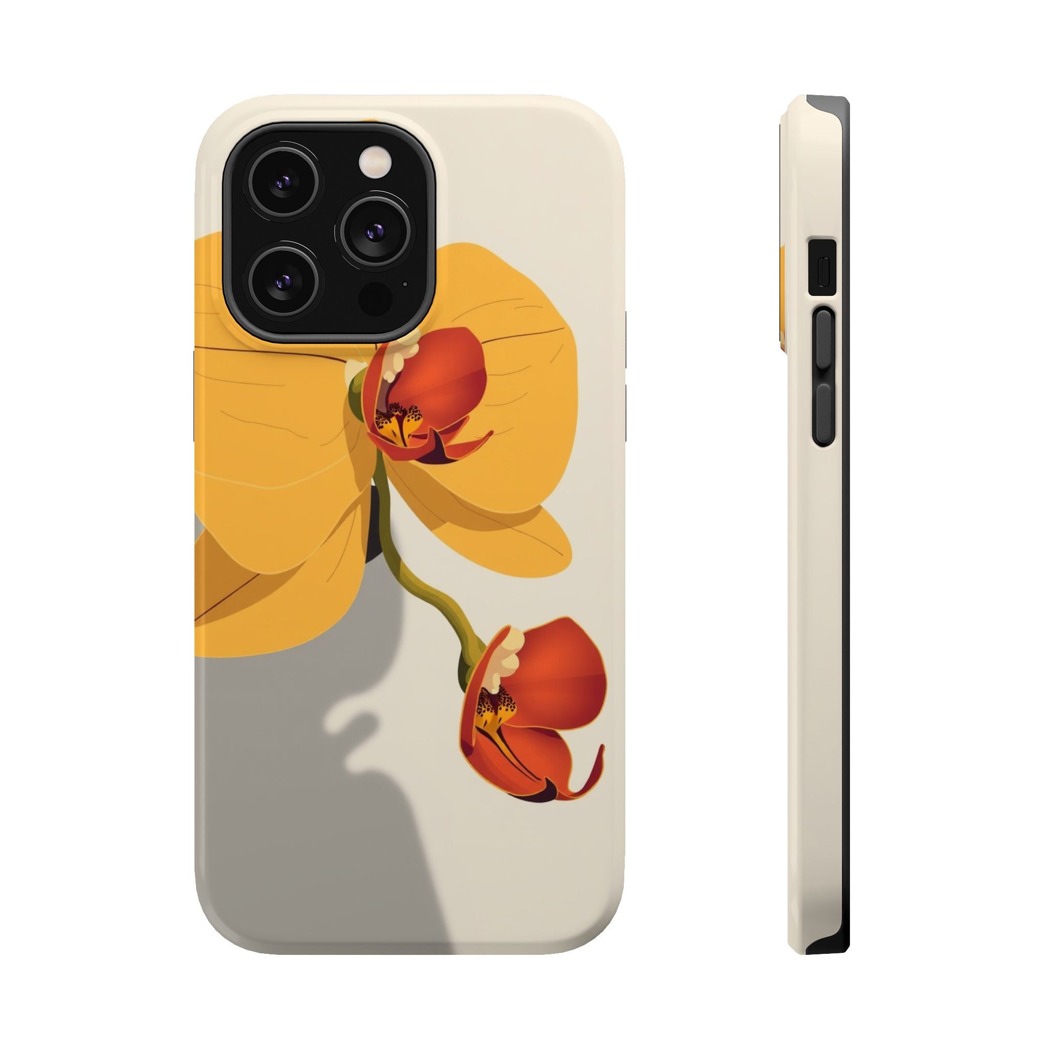 iPhone Vibrant Orchid Study Design Bold Modern Everyday Snap Case · iPhone Case