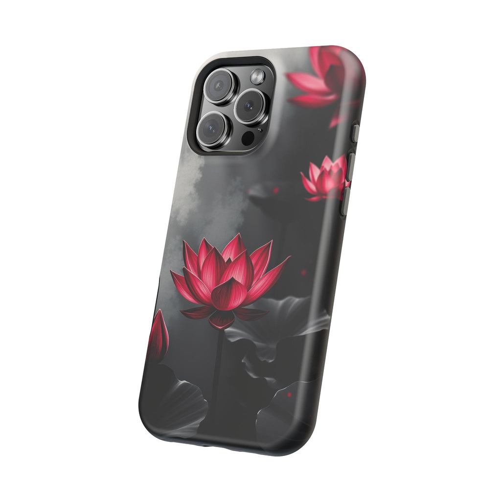iPhone Lotus Pond Mystic Art 15 Slim Everyday Designer Case · iPhone Case