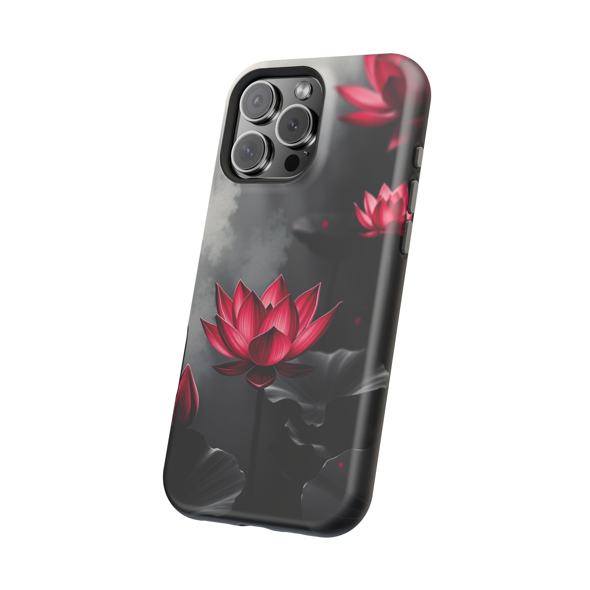 iPhone Lotus Pond Mystic Art 15 Slim Everyday Designer Case · iPhone Case