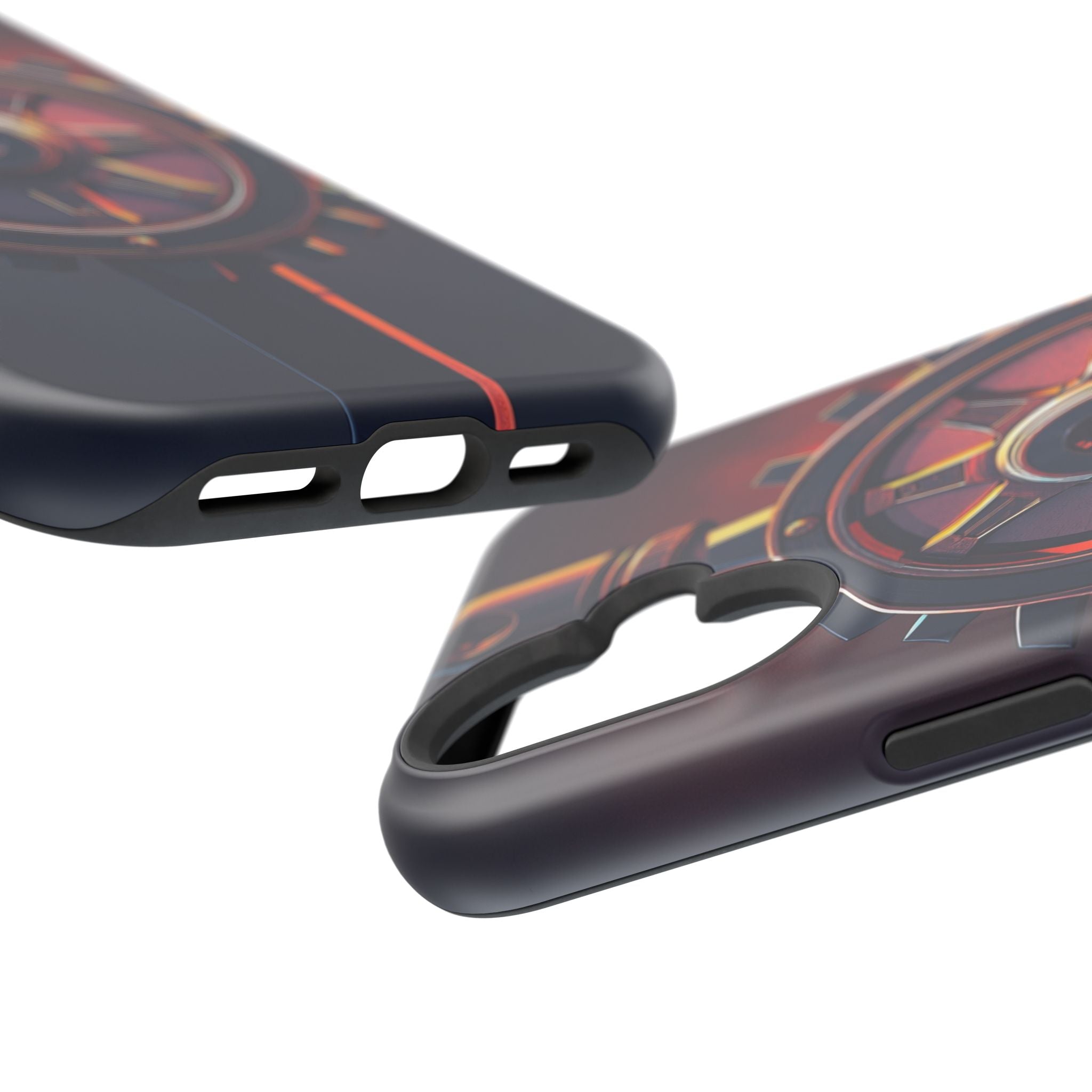 iPhone Rotary Electric Art Phone Bold Modern Everyday Snap Case · iPhone Case