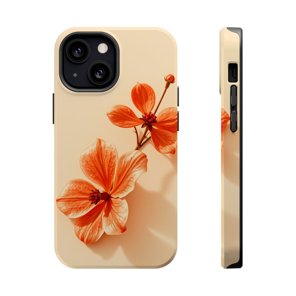 iPhone Floral Ink Wash Pastel Kawaii Slim Everyday Designer Case · iPhone Case