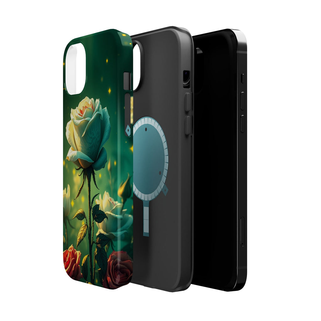 iPhone Earthy Rose Garden Design Bold Modern Everyday Snap Case · iPhone Case