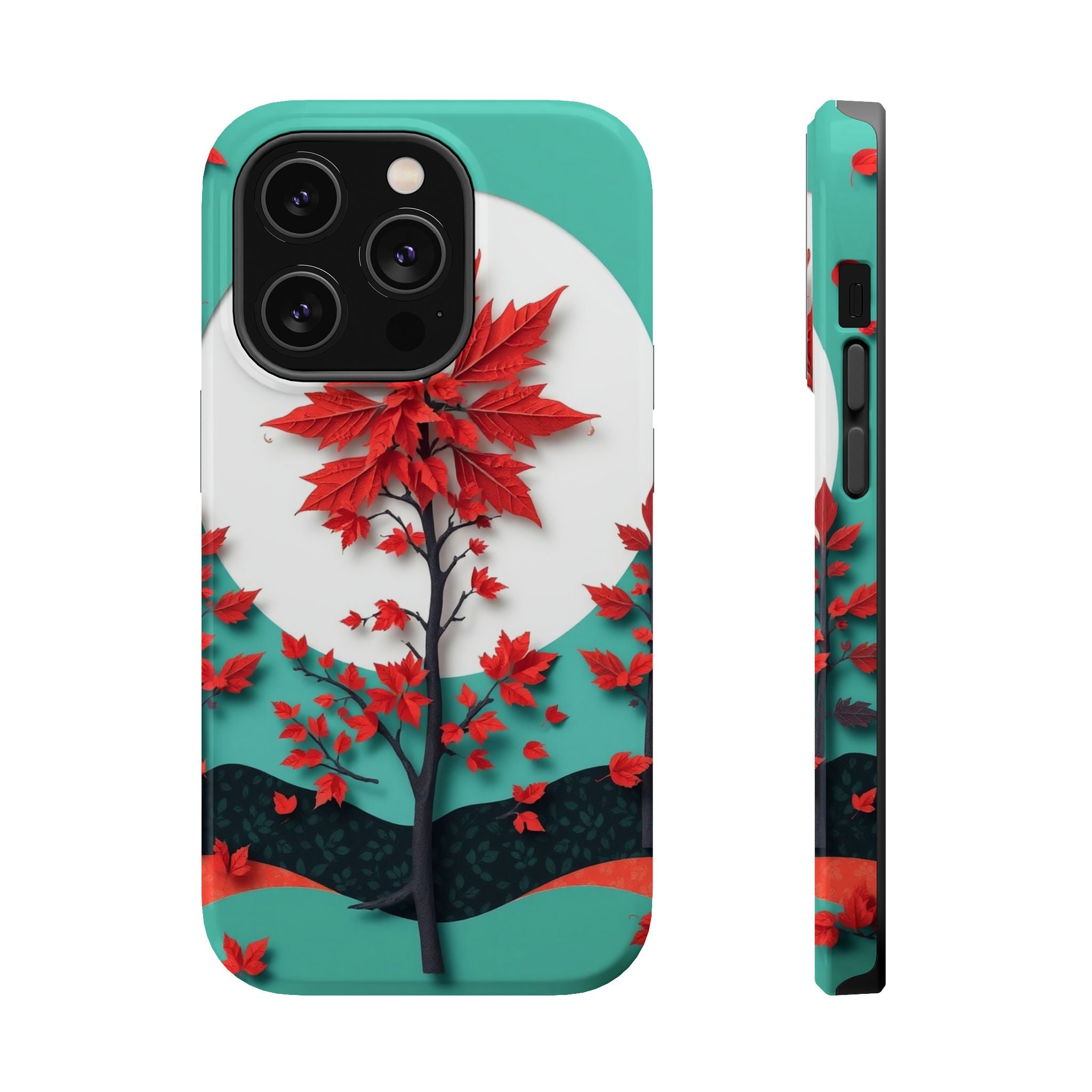 iPhone Autumn Maple Mystic Art Slim Everyday Designer Case · iPhone Case