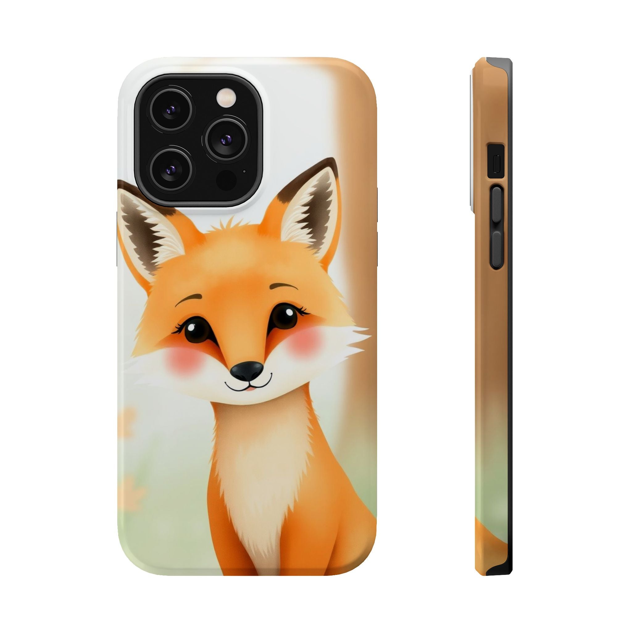 iPhone Watercolor Fox Portrait Kids Fun iPhone Phone Case Gift Slim · iPhone Cas