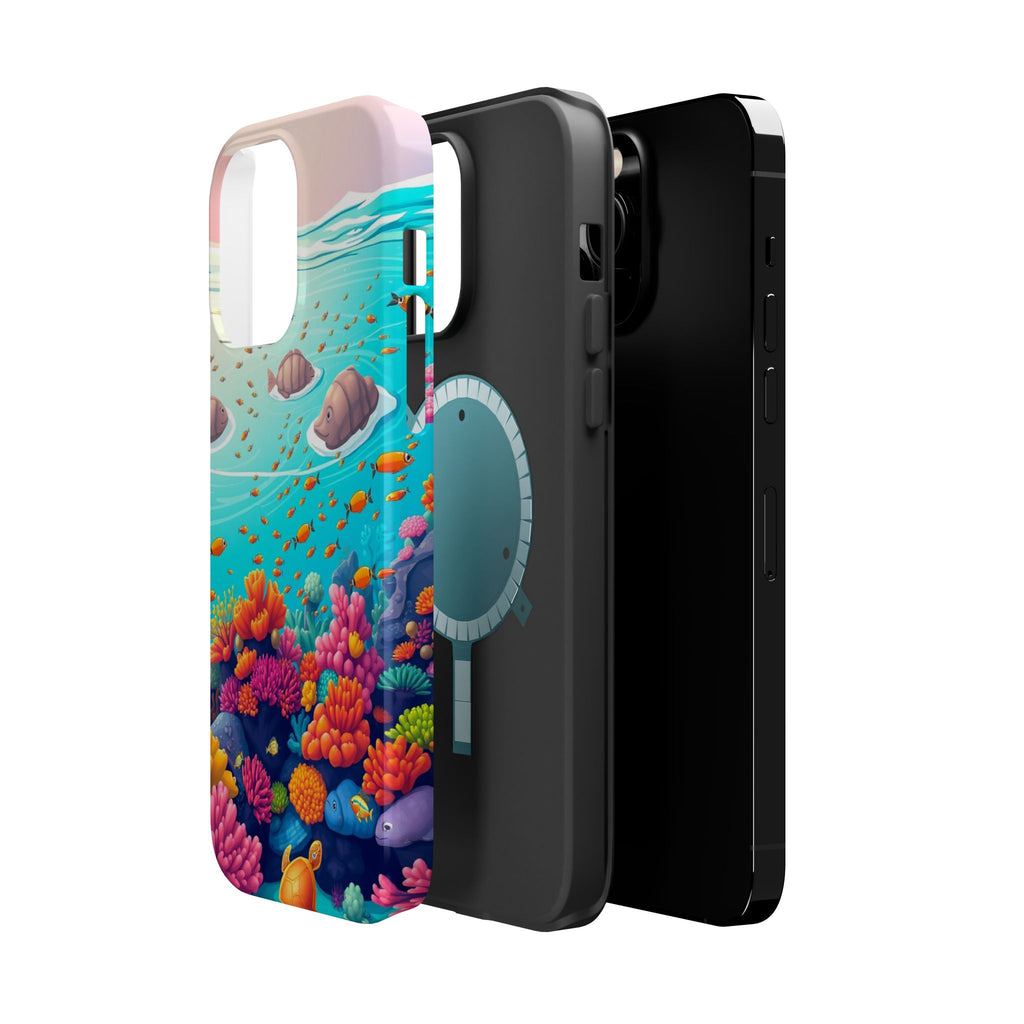 iPhone Coral Reef Panorama Kids Fun Phone Case Gift Slim Snap Case · iPhone Case